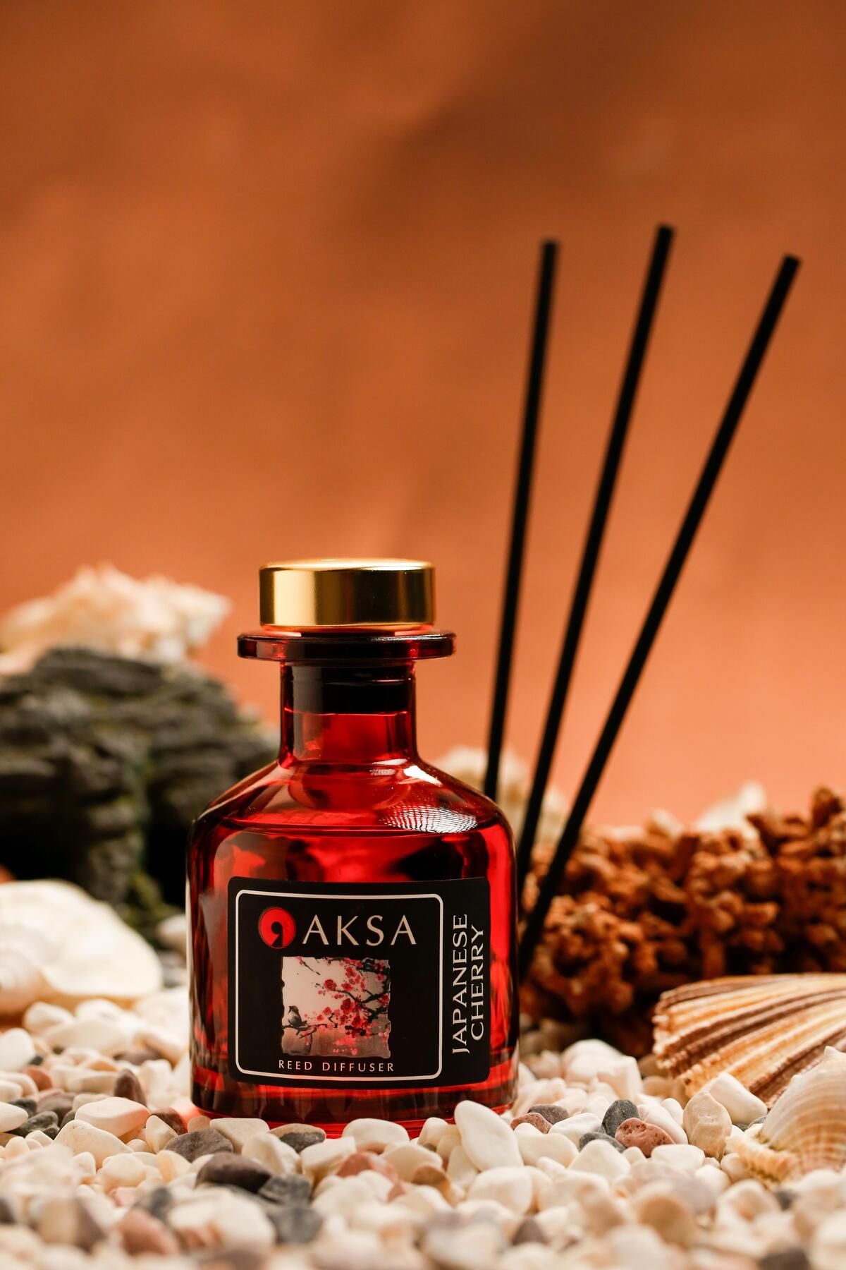 AKSA ESANS Melez "Japon Kirazı" Çubuklu Oda Kokusu 120 ml