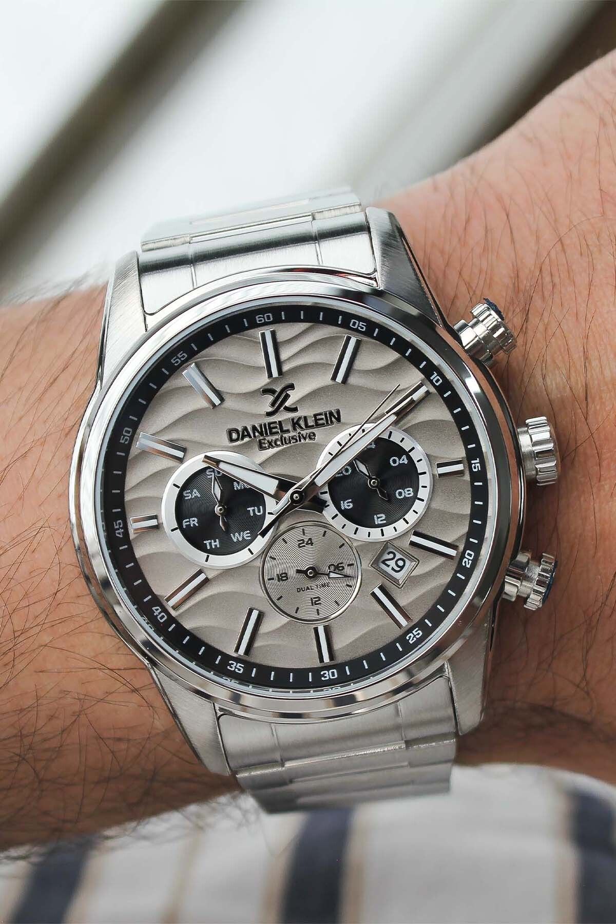 Daniel Klein DK341744 Çelik Kordonlu Erkek Kol Saati