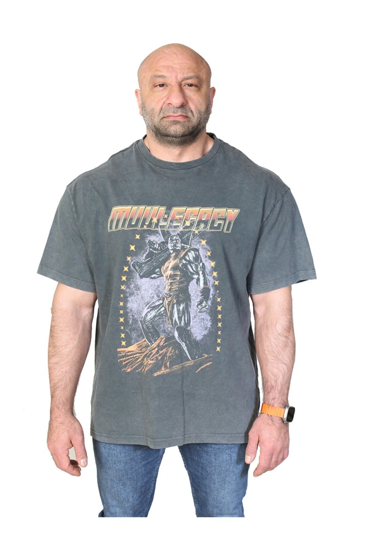 Muu Legacy VICTORY Oversize T-Shirt %100 Pamuk Dijital Baskılı