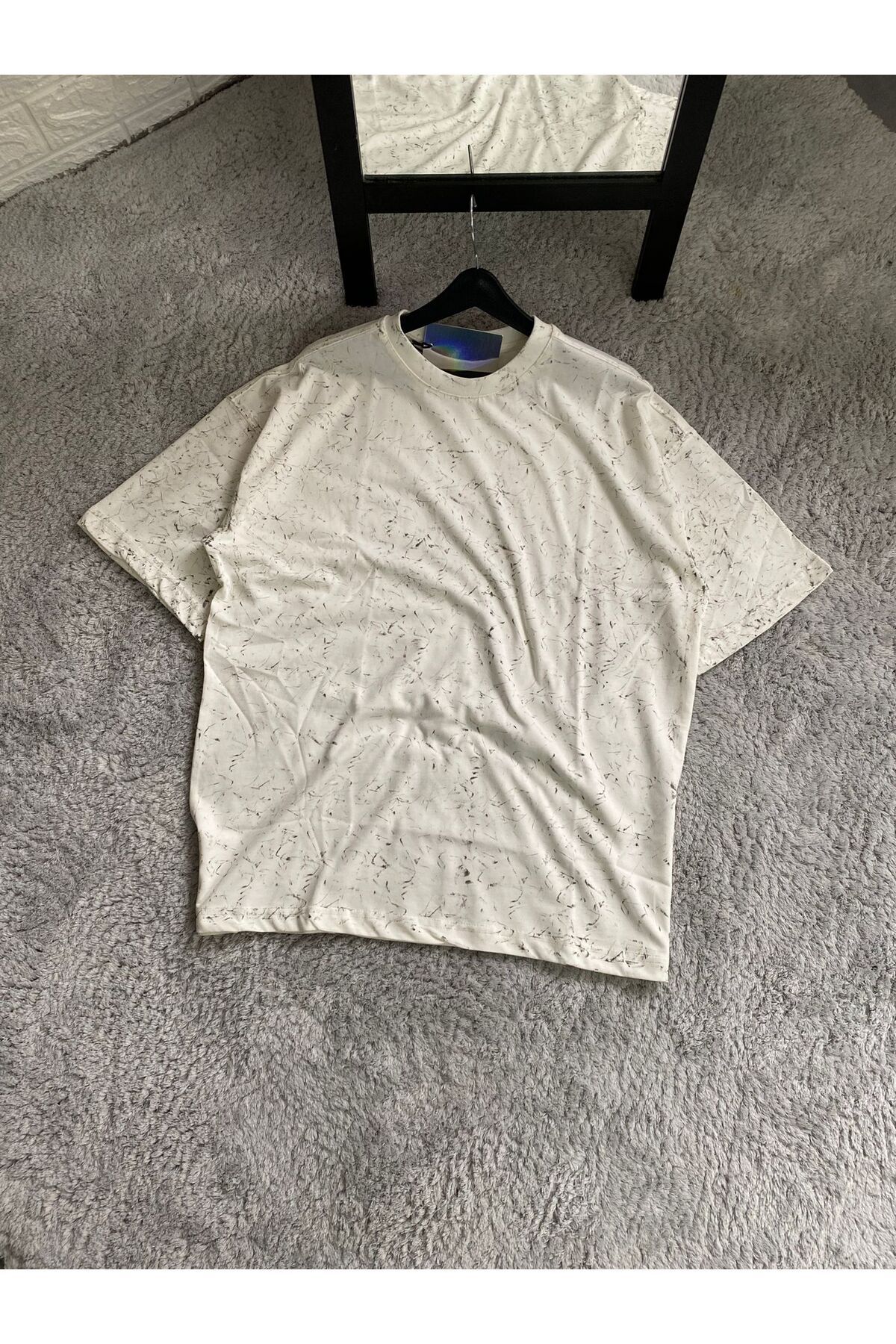 MODA YIKAMALI OVERSIZE T-SHIRT
