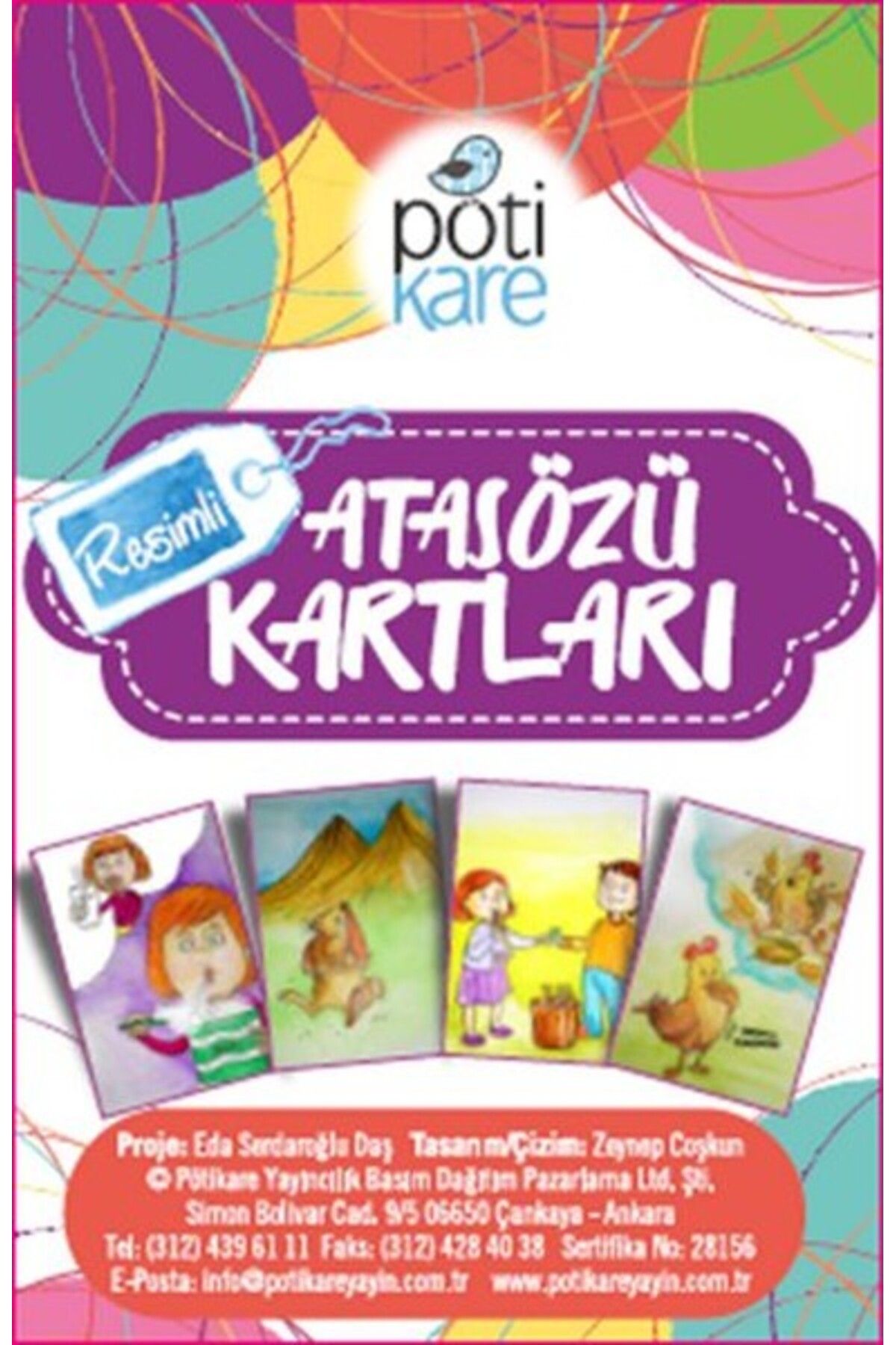 Türk Dil Kurumu Yayınları Resimli Atasözü Kartları