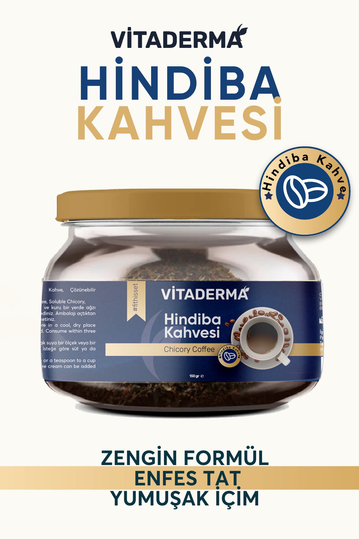 Hindiba Kahvesi 1 Aylık (60 Kullanım) Net 150gr