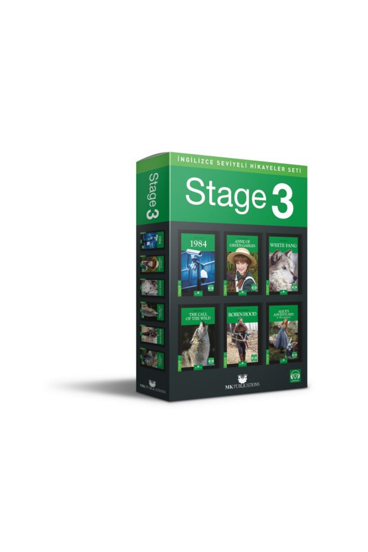 Destek Yayınları İngilizce Seviyeli Hikayeler Seti Stage3
