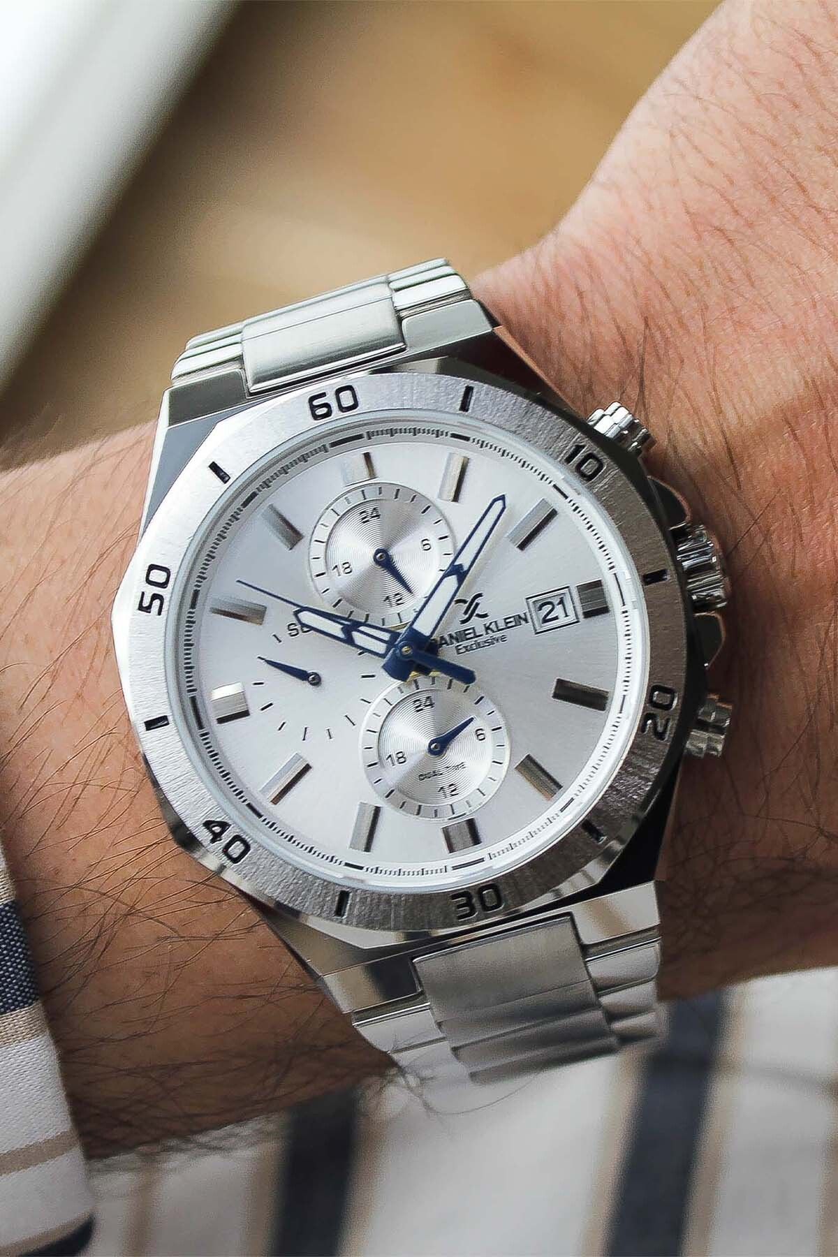Daniel Klein DK348583 Çelik Kordonlu Erkek Kol Saati