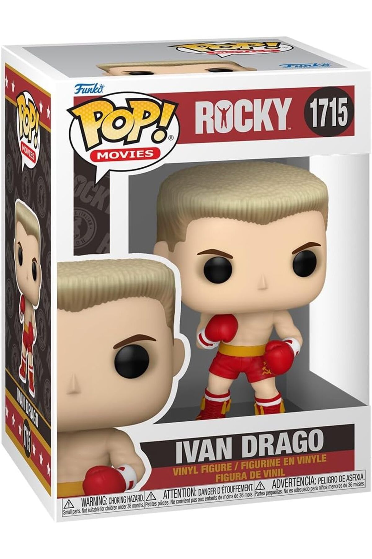 Funko POP! Rocky, Ivan Drago Vinil Koleksiyon Figürü, Rocky Hayranları İçin