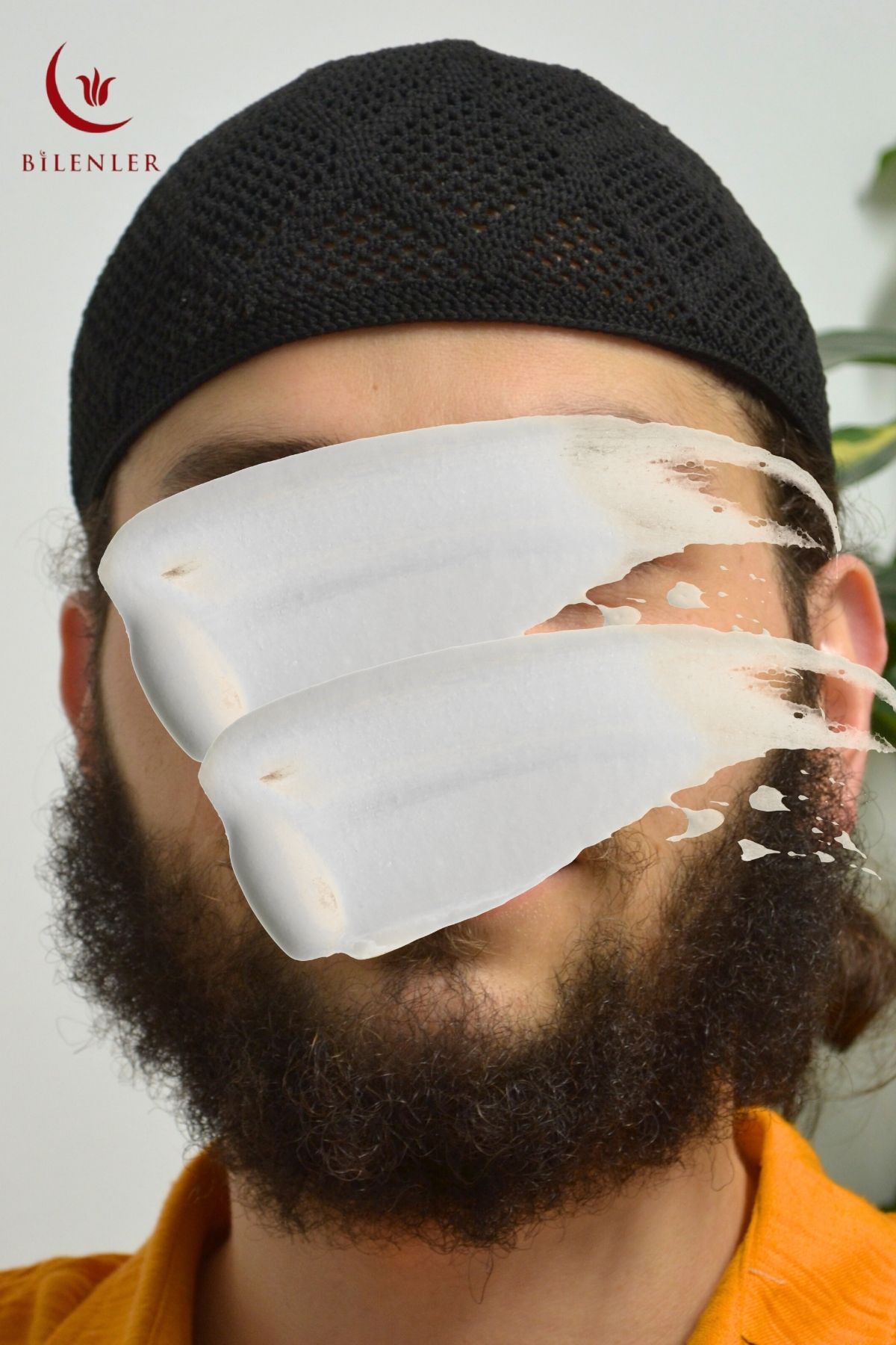Bilenler-Men's Knitted Skullcap |   Breathable Standard Size Skullcap Ideal for Hajj and Umrah 3