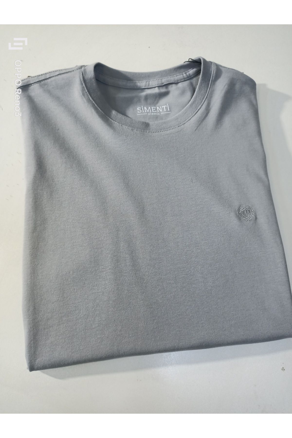SİMENTİ süper battal sıfır yaka süprem t-shirt