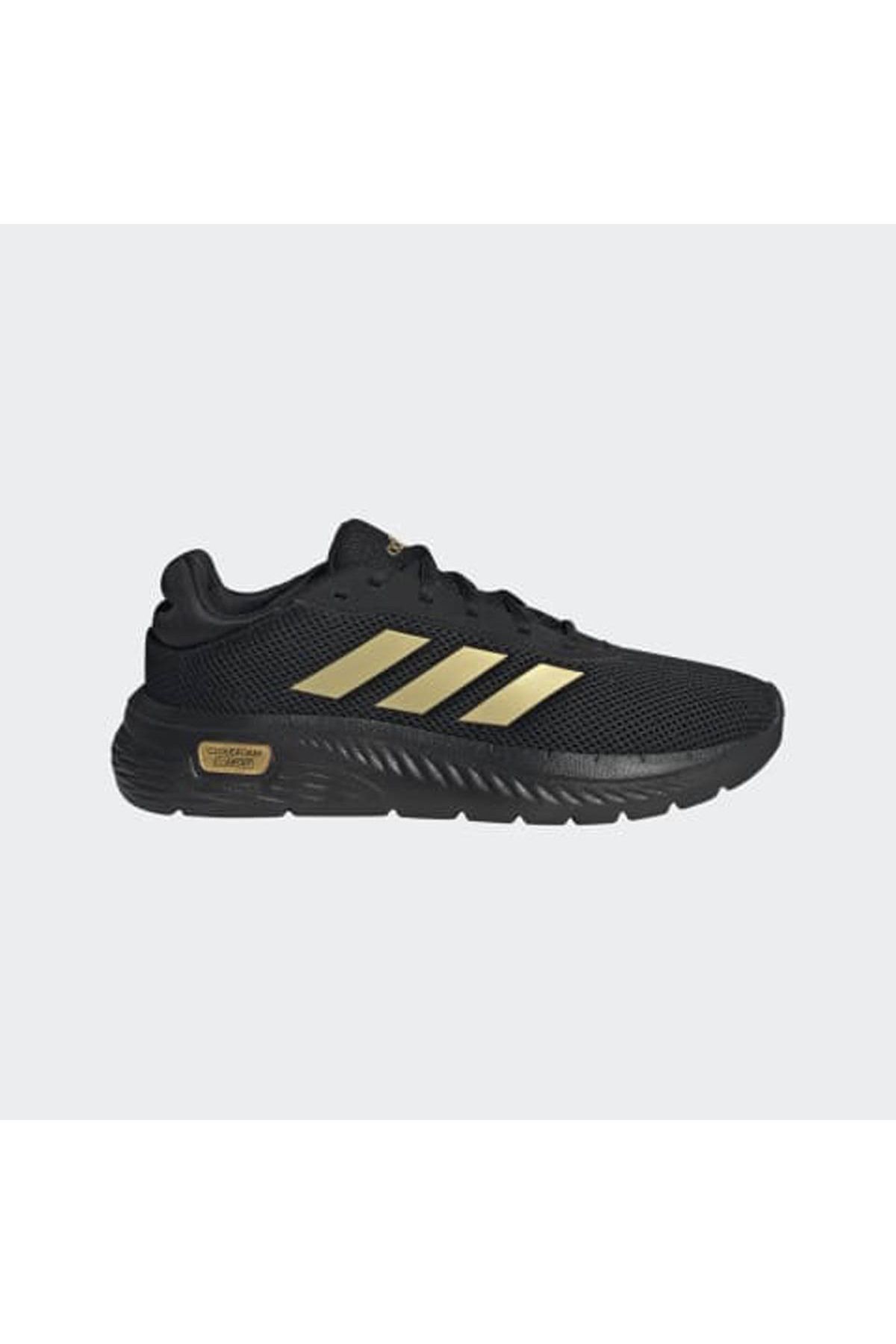 adidas Cloudfoam Comfy Siyah - Gold Kadın Sneaker JH6829