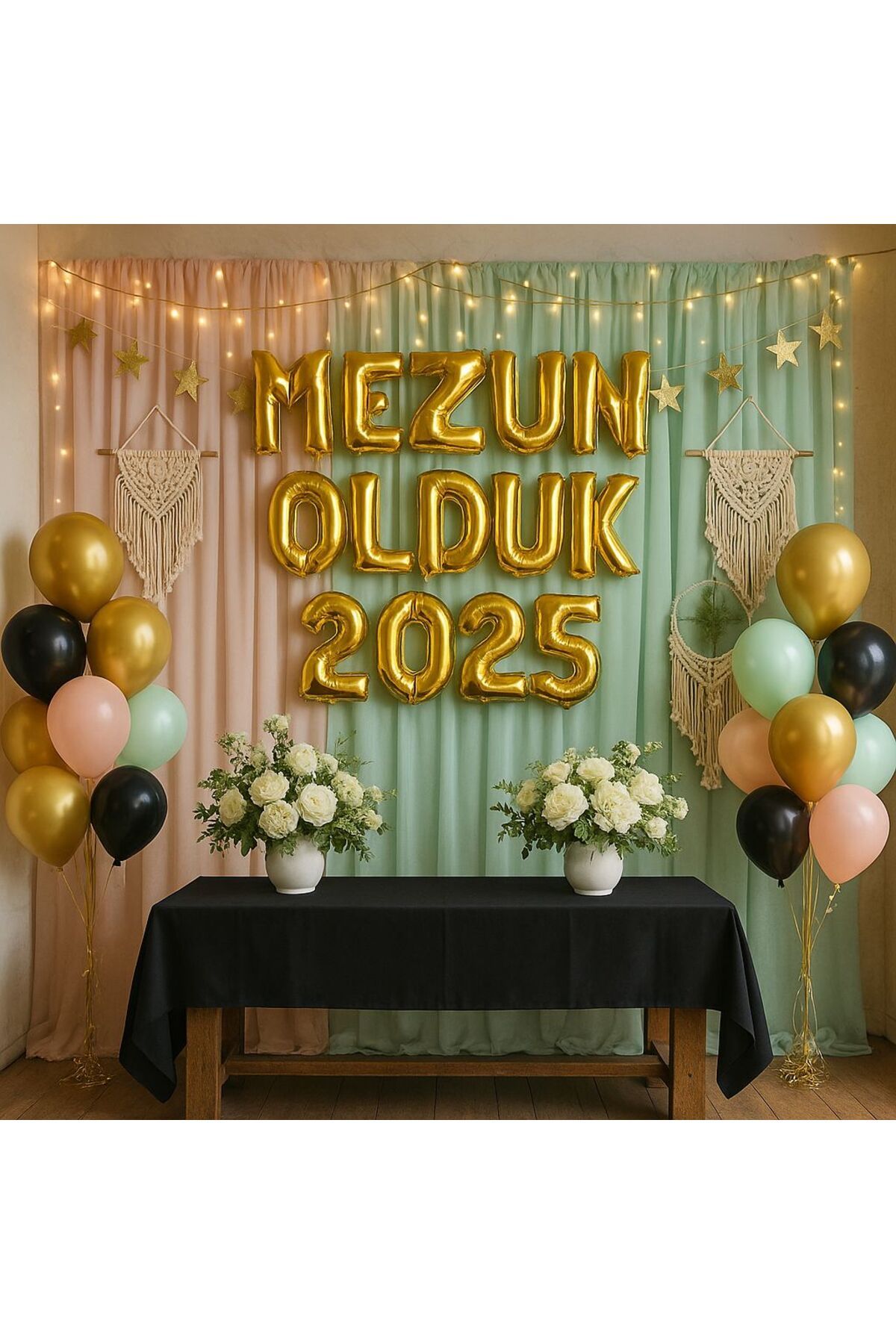 parti hediye sepeti MEZUNİYET 2025 RENKLİ KONSEPT