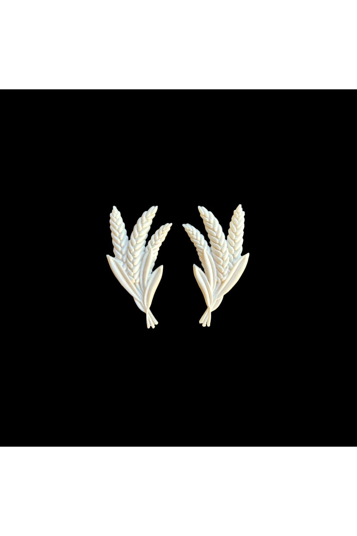 Atölye Kiraz Esnek Aplik EAD 305 - 2,5x5 cm- 2 Adet Buğday Başağı