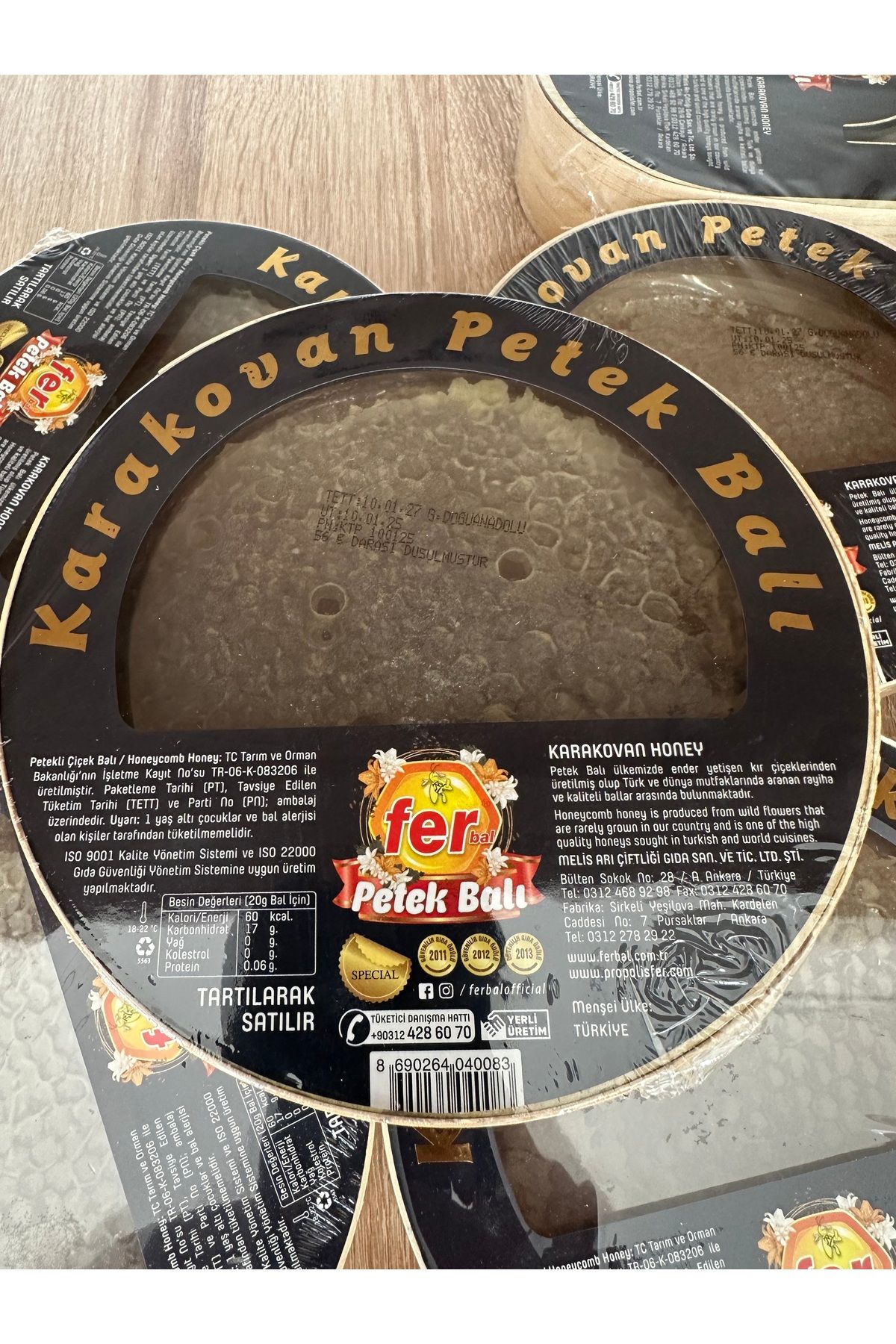 ferbal Fer Doğal Karakovan Balı (Doğu Anadolu Bölgesi) 500gr