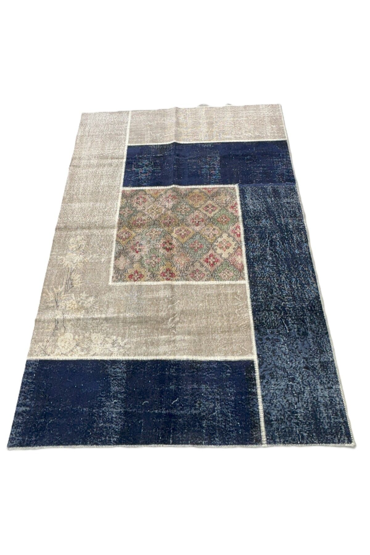 1001Rugs Patchwork El Halı 200 x 300