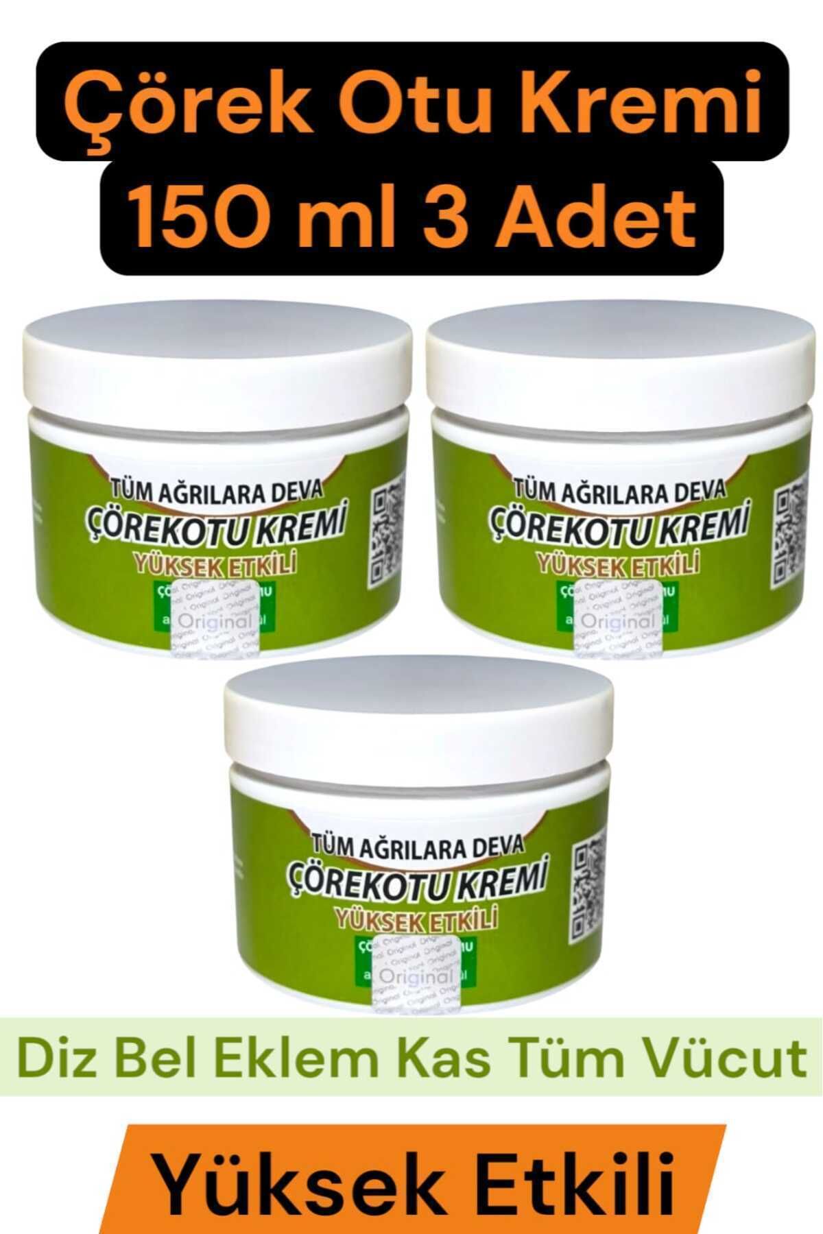 ULFİSU COSMETİCO Çörek Otu Kremi 150 ml 3 Adet - New Formula