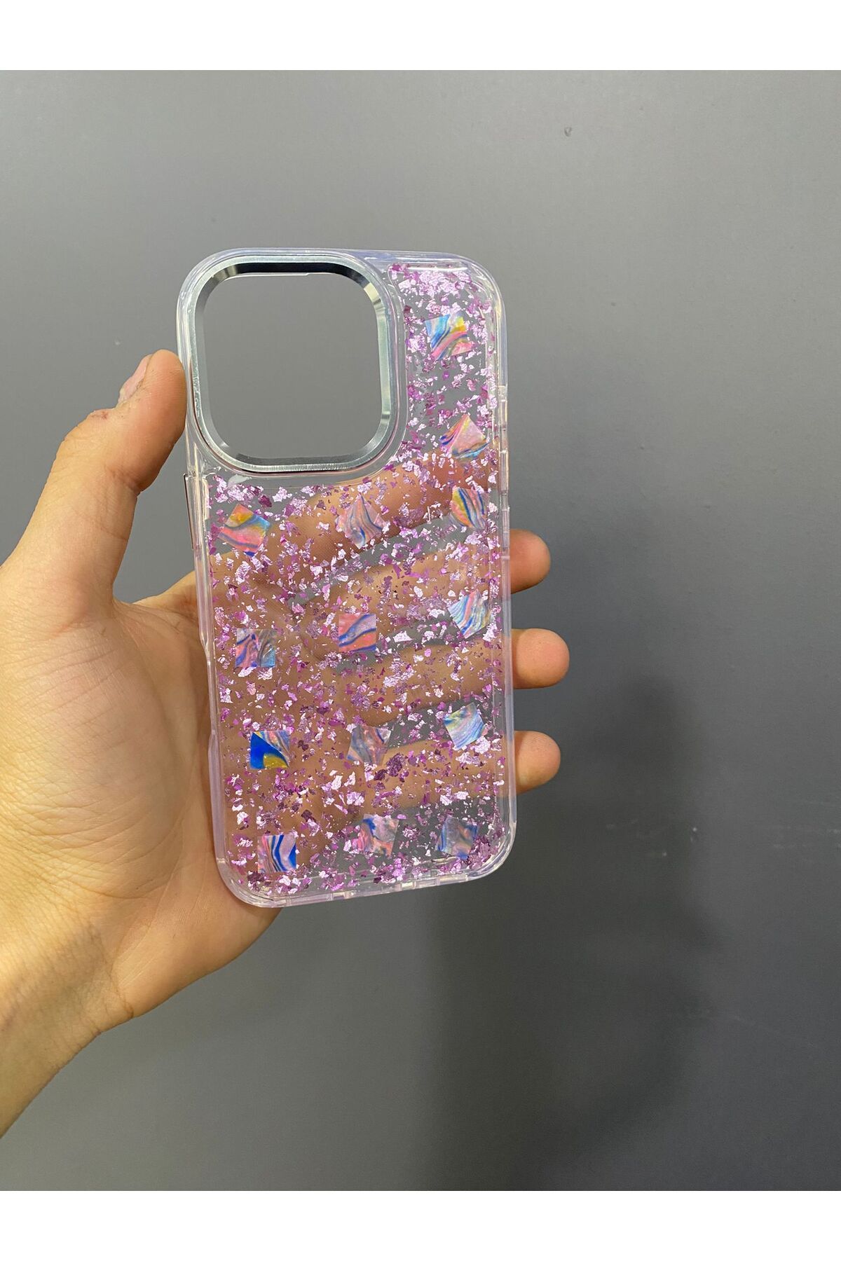 SHY TEKSTİL İPHONE 16 PRO LÜX DESENLİ KILIF