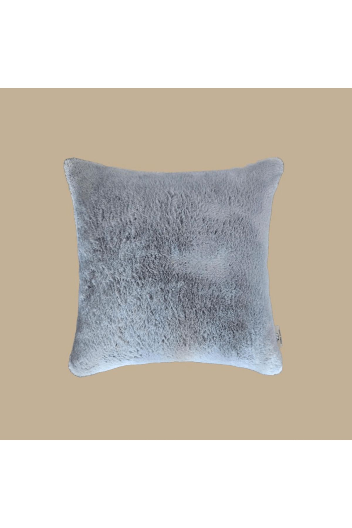 Comfy Sloth Gri Peluş Kırlent Kılıfı - NUVELL