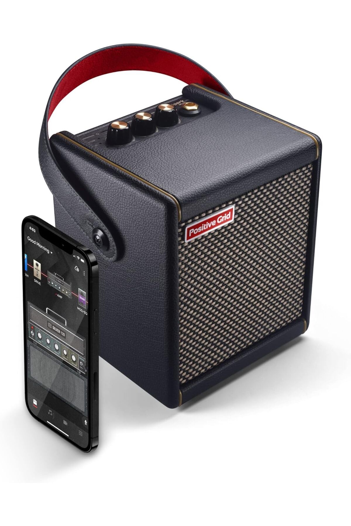 Positive Grid Spark MINI 10W Akıllı Taşınabilir Gitar Amfisi ve Bluetooth Hoparlör