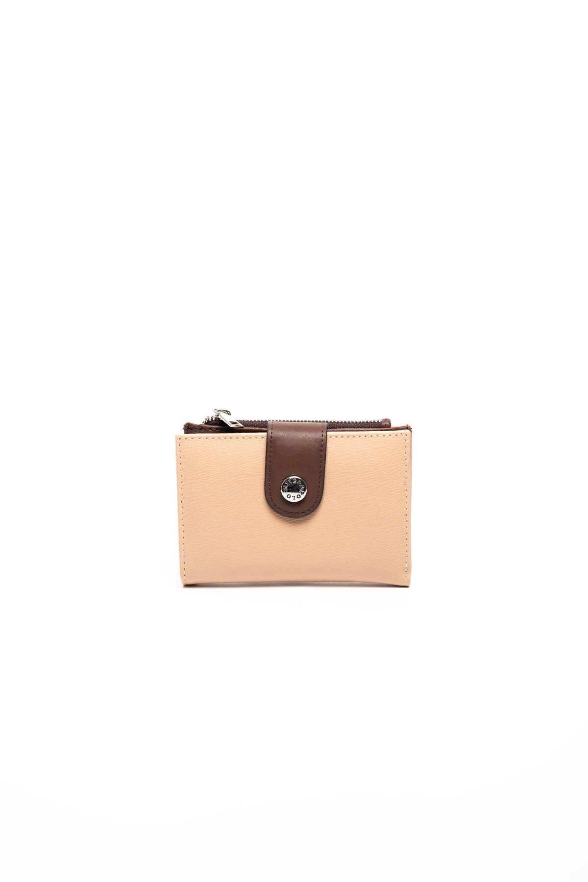 Silver Polo Silver & Polo Nut - Kahve SP1107 Kadın Cüzdan & Kartlık