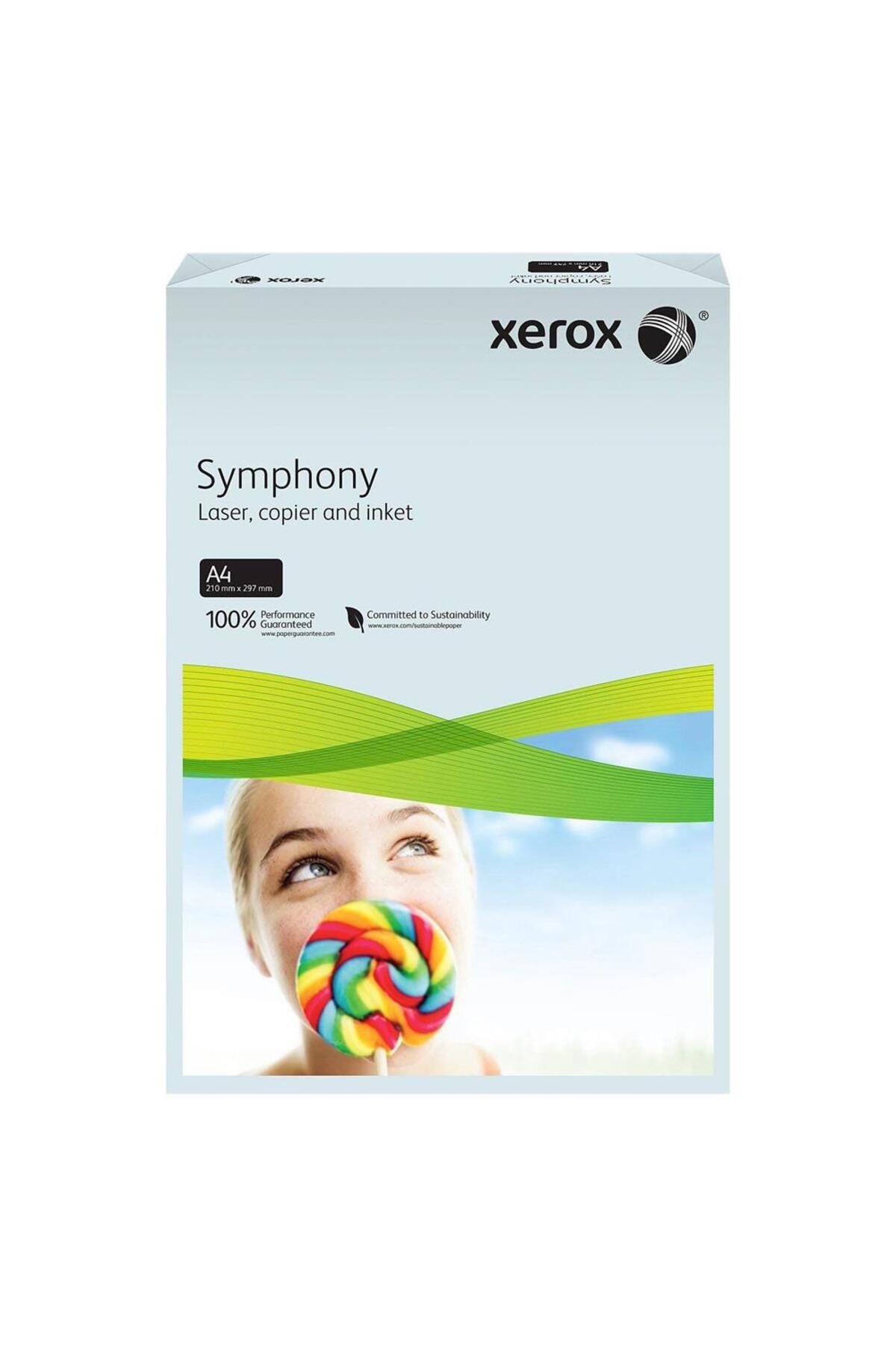 Xerox A4 Fotokopi Kağıdı Renkli 80 g/m² 500 Yaprak - Açık Mavi