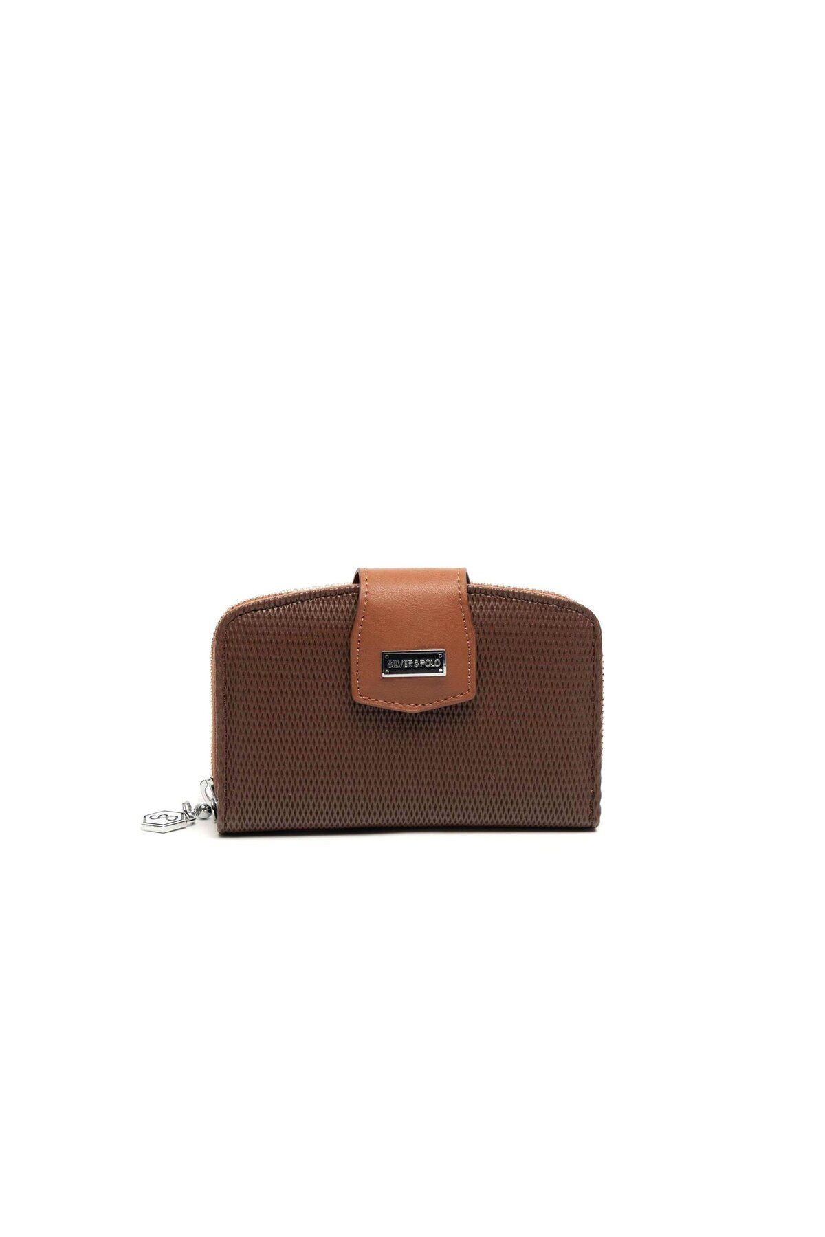 Silver Polo Silver & Polo Kahve - Taba SP874 Kadın Cüzdan & Kartlık