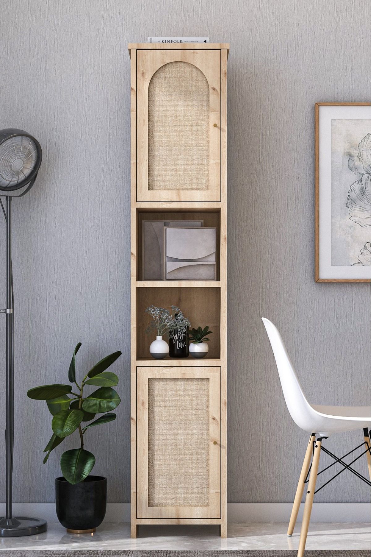 Çok Amaçlı Dolap Kiler Dolabı Kitaplık Banyo dolabı