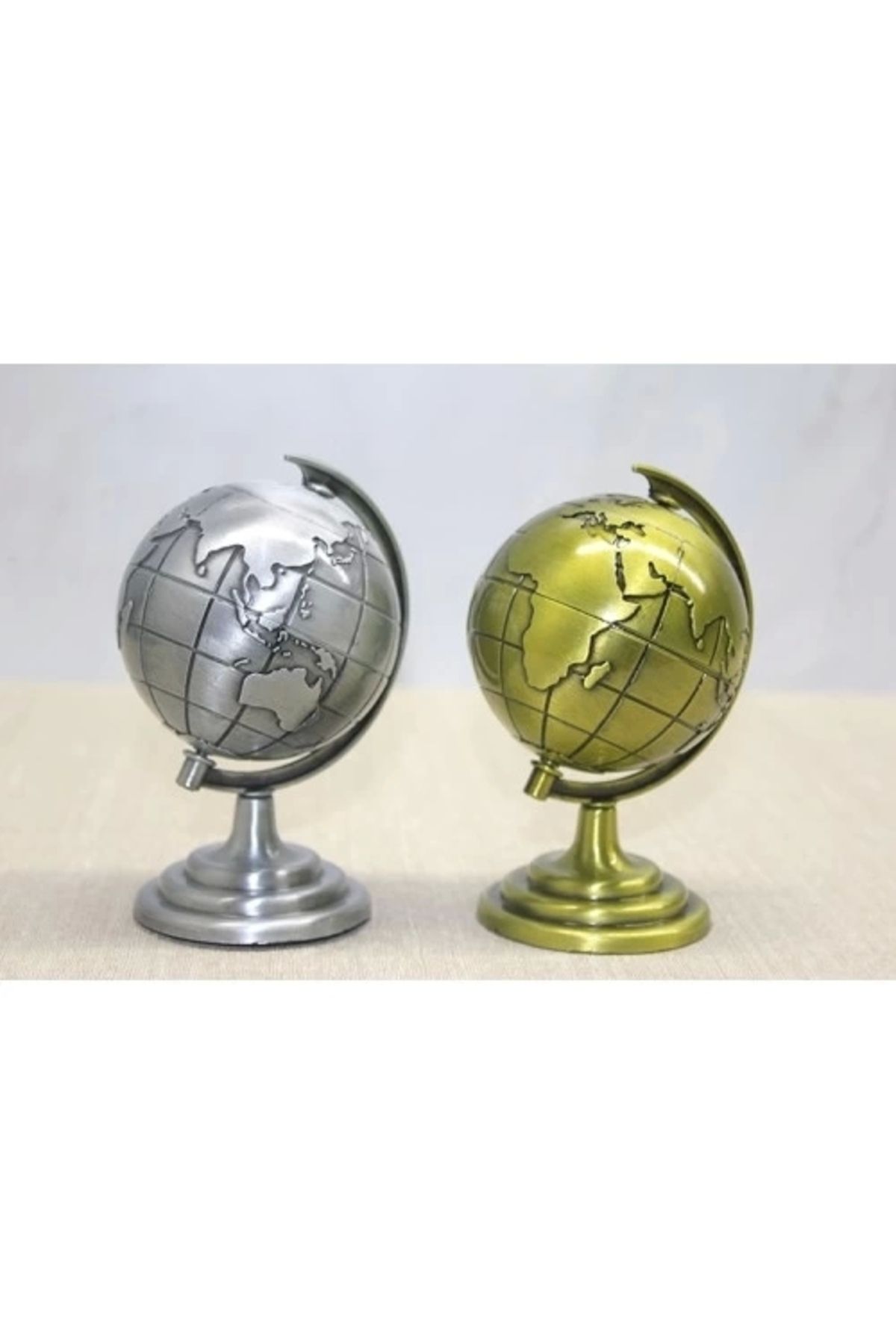 PRATİKOBA Metal Dünya Küre Model 2