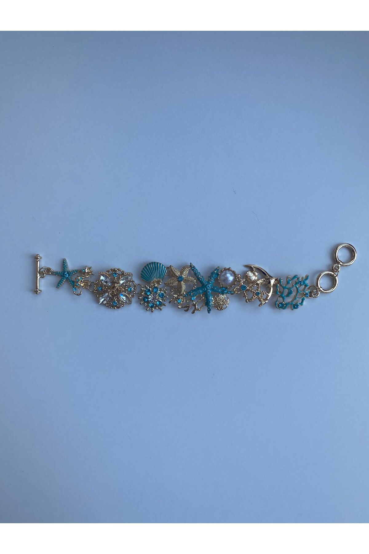 Ailahandmade DENİZ TEMALI ZARİF KADIN BİLEKLİK