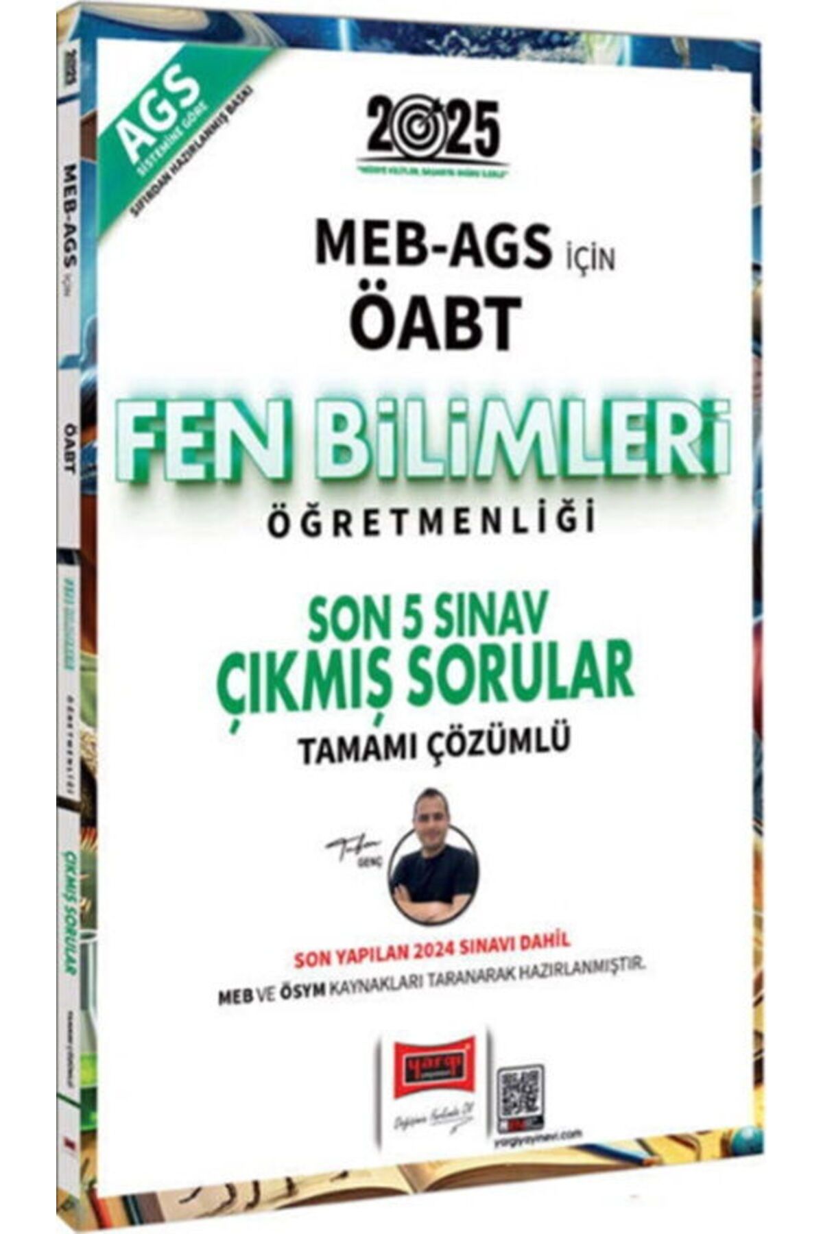 Yargı Yayınları Yargı Yayınları 2025 MEB AGS ÖABT Fen Bilimleri Öğretmenliği Son 5 Sınav Çıkmış Sorular