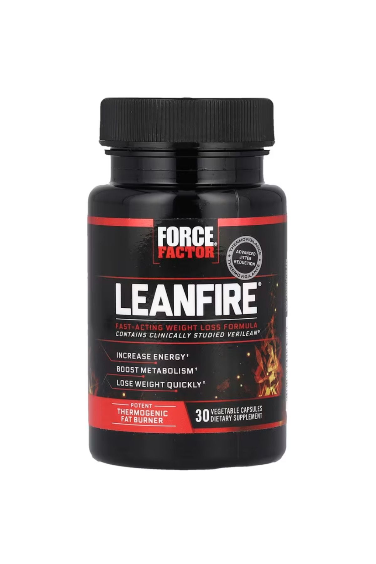 force factor , LeanFire®, 30 Vegetable Capsules