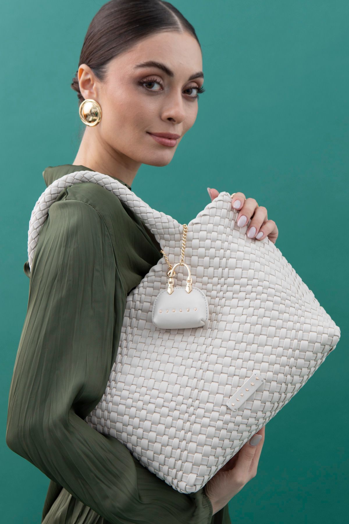Sisley SİSLEY KADIN KOL ÇANTASI SLY_219 STD Yeşil