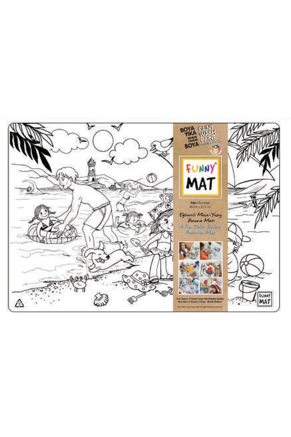 Destek Yayınları Funny Mat Yaz 335 X 48 Cm