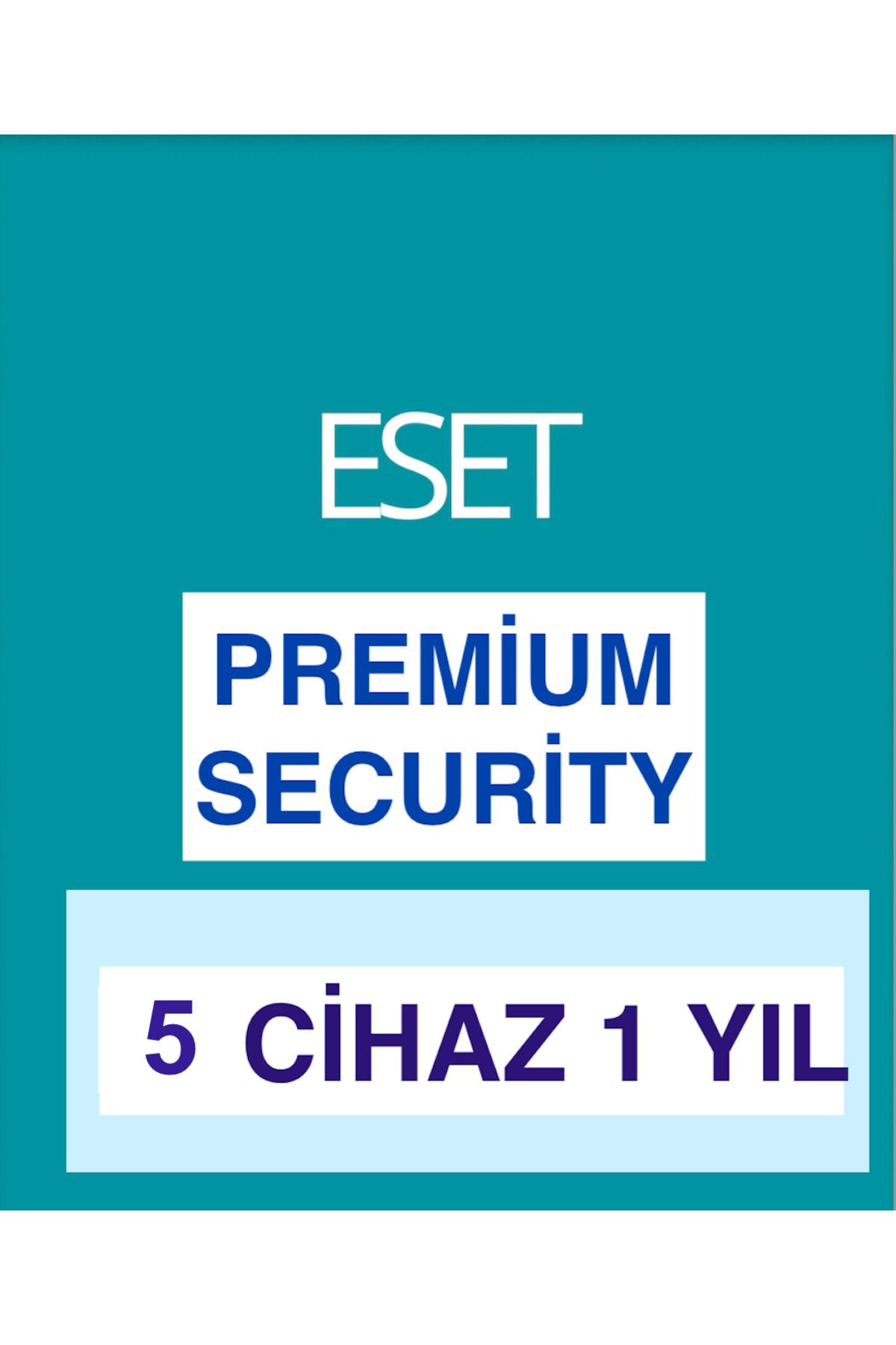 ESET Premium Security 5 Cihaz 1 Yıl Dijital Teslimat