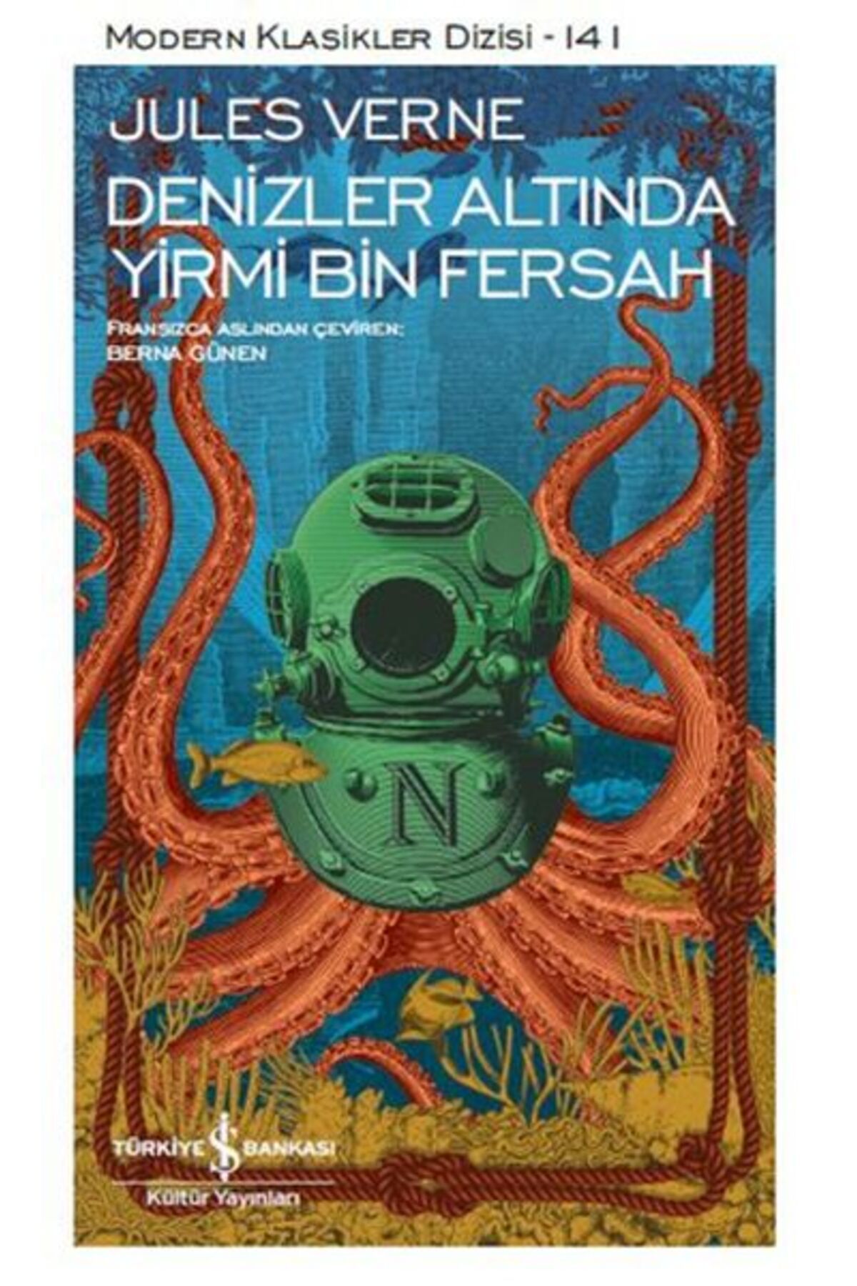 Destek Yayınları Denizler Altında Yirmi Bin Fersah Modern Klasikler Dizisi