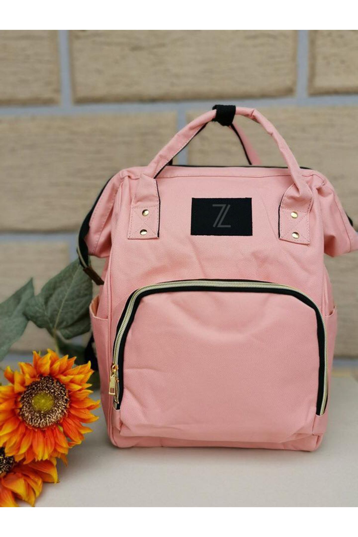 zola-Rucsac/geanta multifunctionala, Ideal pentru mamici, roz 4