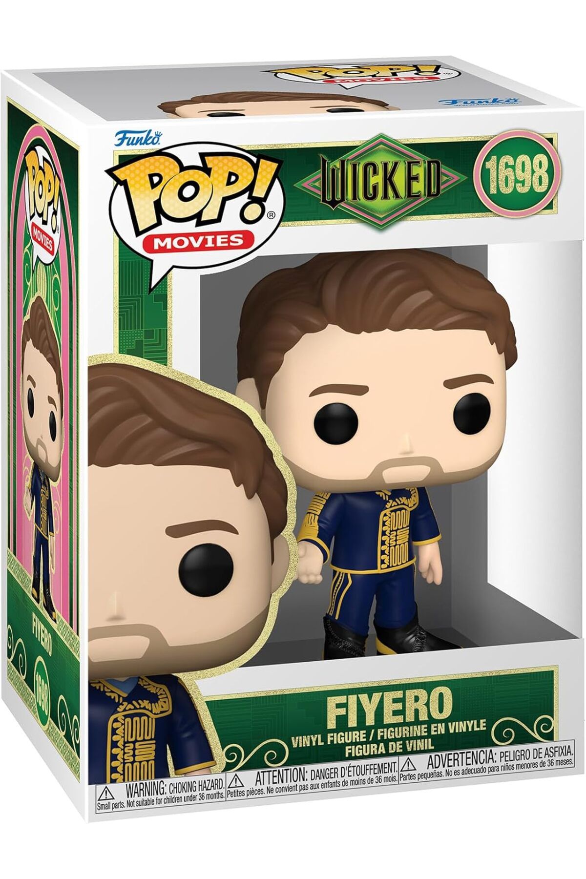 Funko Pop! Wicked, Fiyero Koleksiyonluk Vinil Figür 9,5 cm, Resmi Film Ürünü