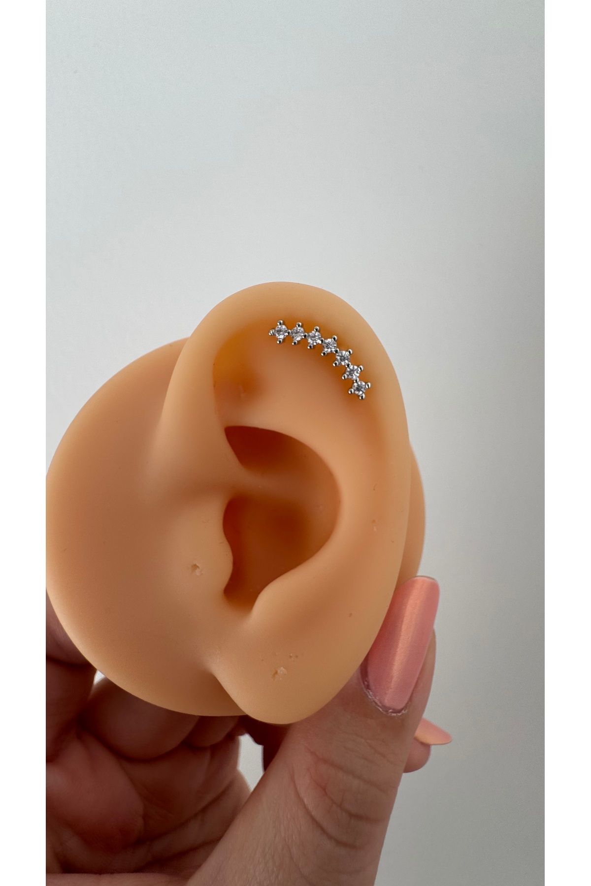 alysa jewelry Cerrahi Çelik şık uzun Piercing helix, conch