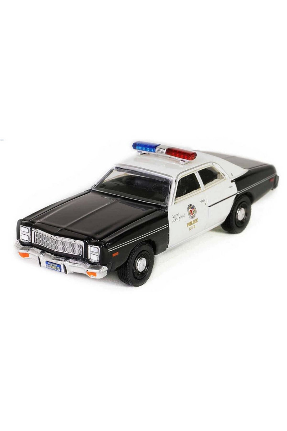 NessiWorld Greenlight 1/64 Hollywood Series 41- 1977 Plymouth Fury Metropolitan Police - The Termina