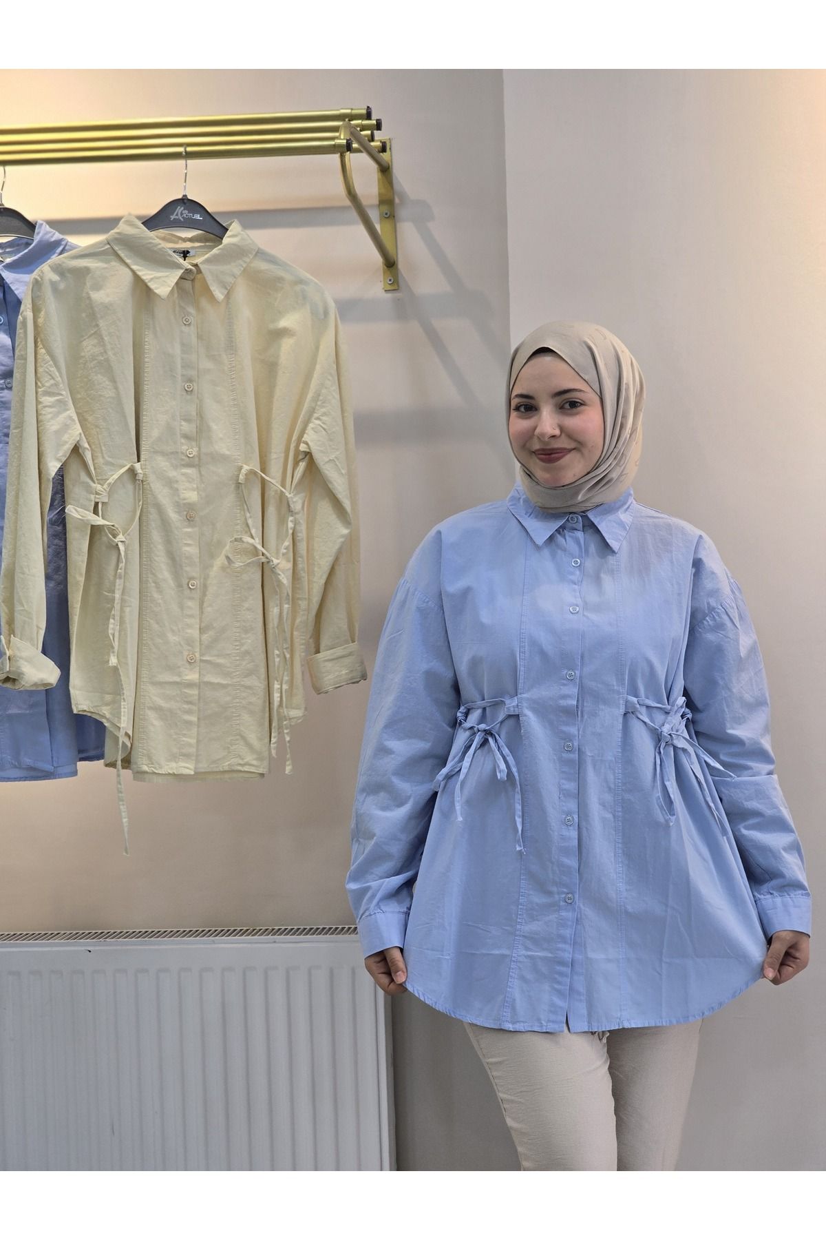 MODA Kadın - Keten gömlek