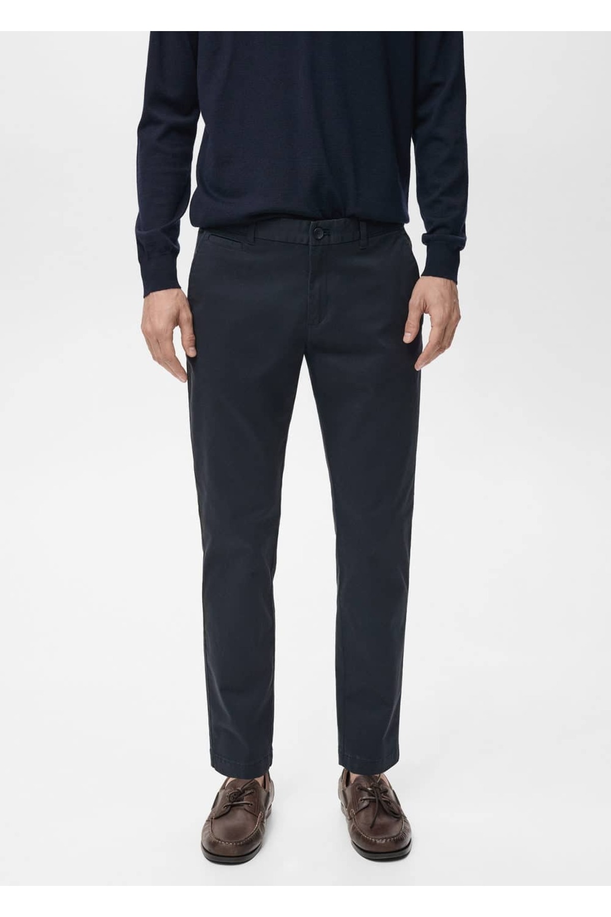 Prato Chino tapered cropped pantolon