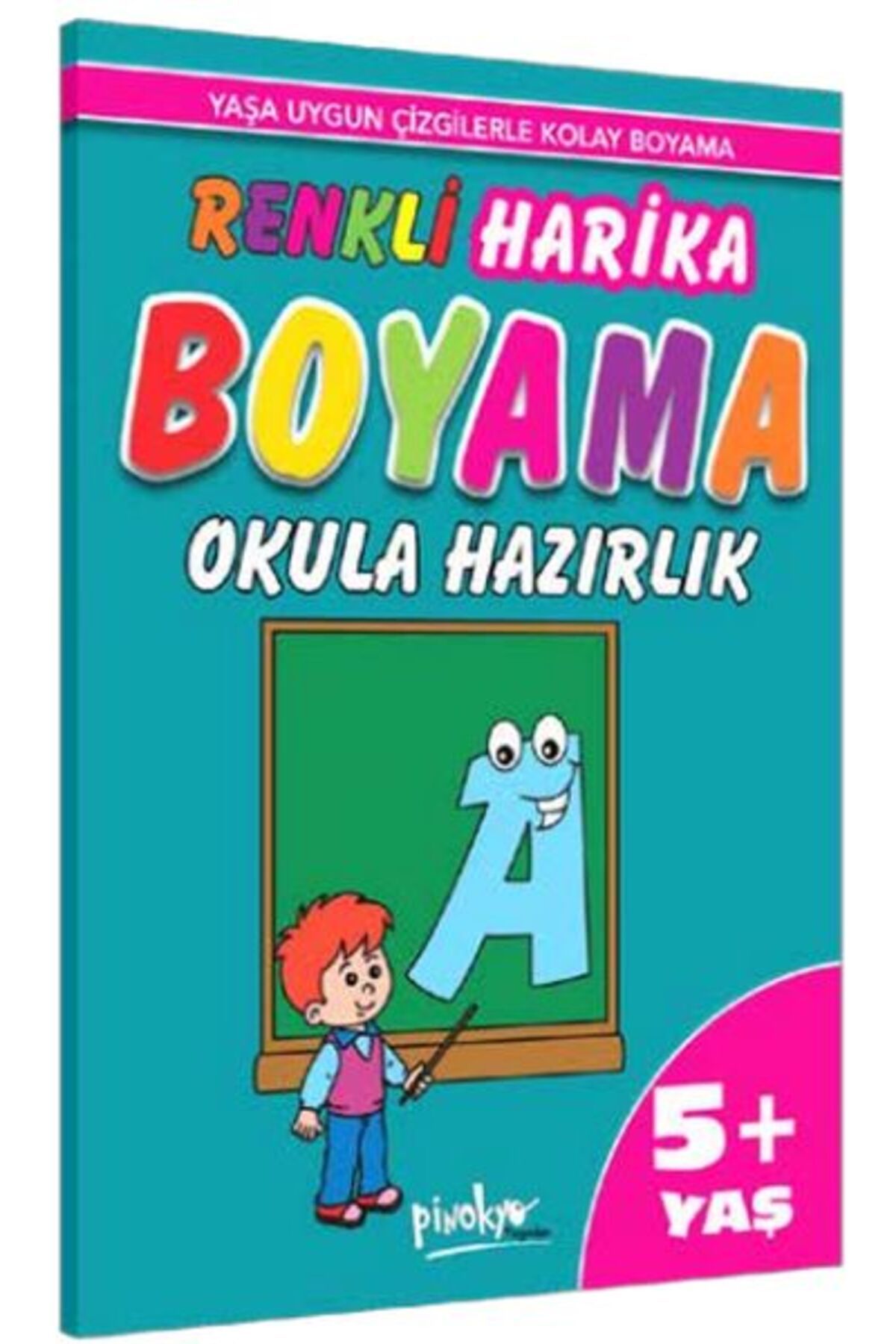 Destek Yayınları Renkli Harika Boyama Okula Hazırlık 5Yaş