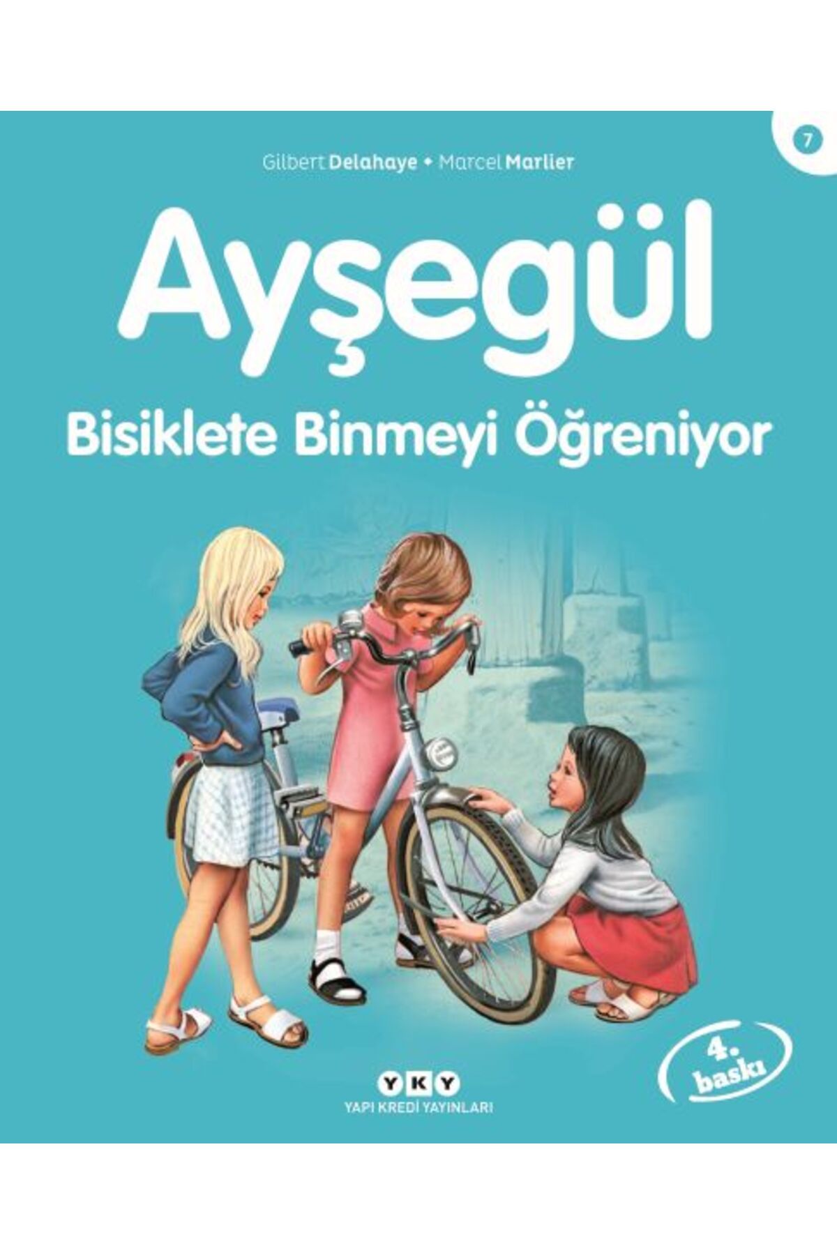 Destek Yayınları Ayşegül Serisi 07 Bisiklete Binmeyi Öğreniyor