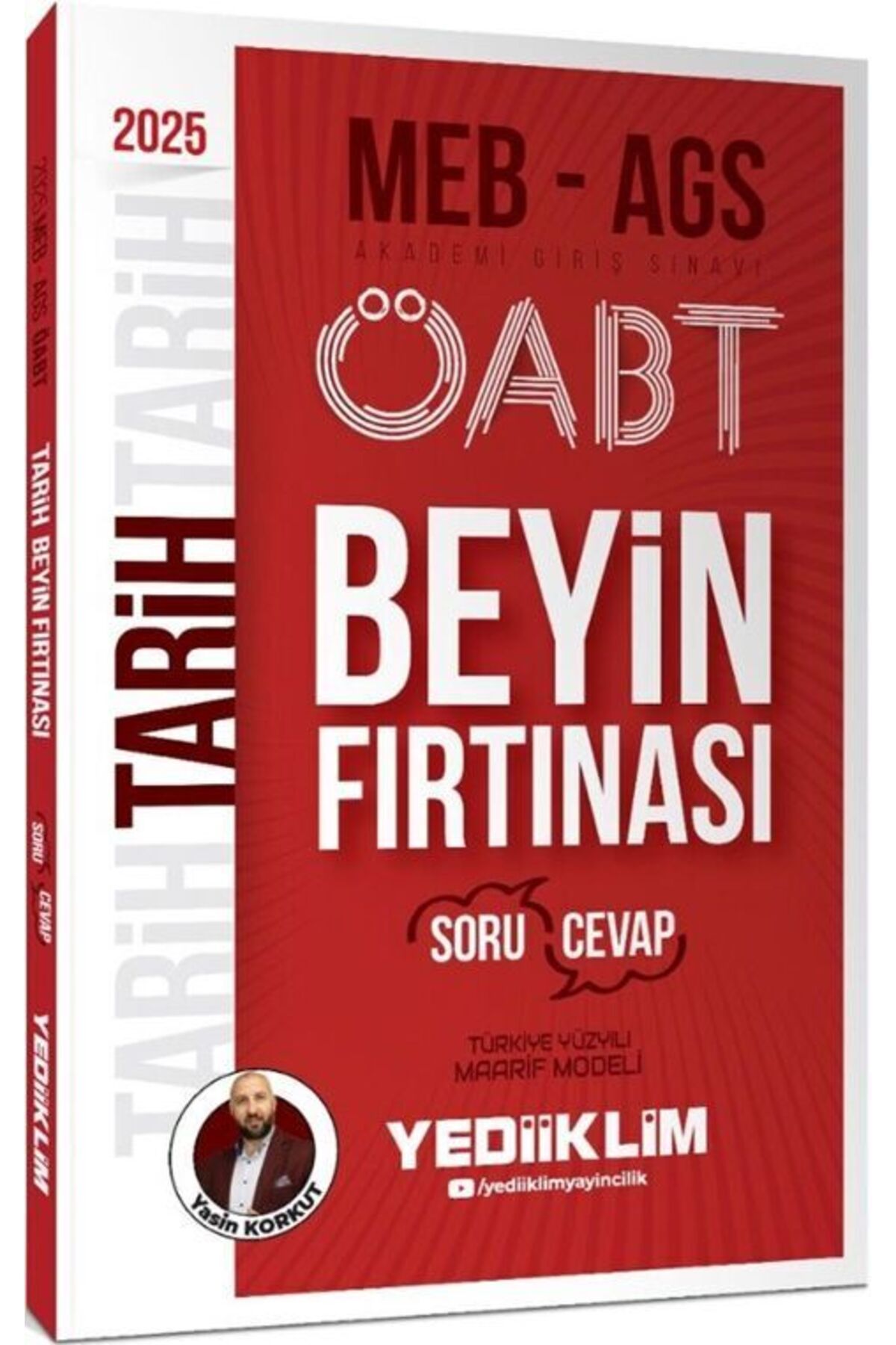 Yediiklim Yayınları Yediiklim Yayınları 2025 MEB AGS ÖABT Tarih Beyin Fırtınası Soru Cevap
