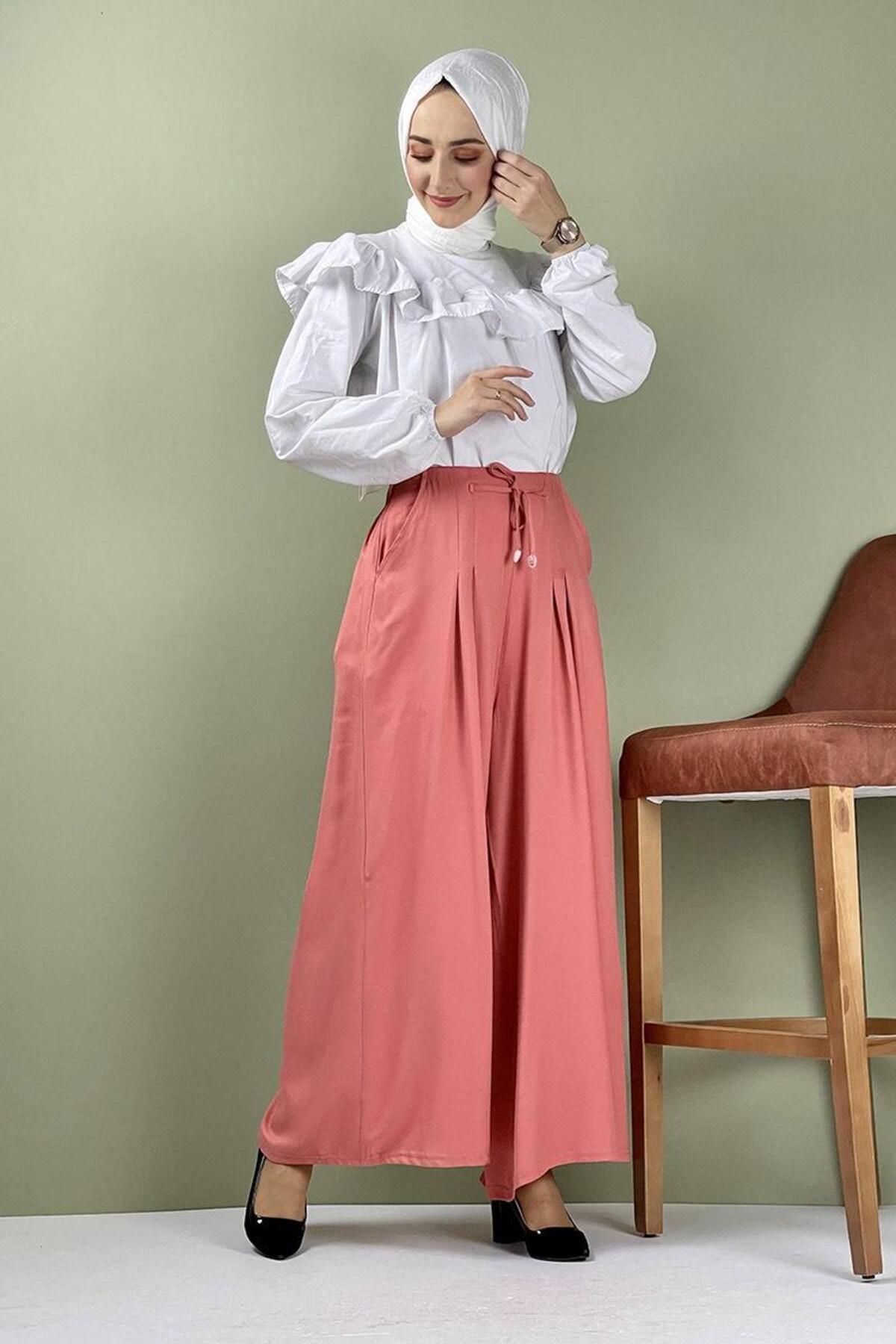 LLOHA Moda Çizgi Pantolon