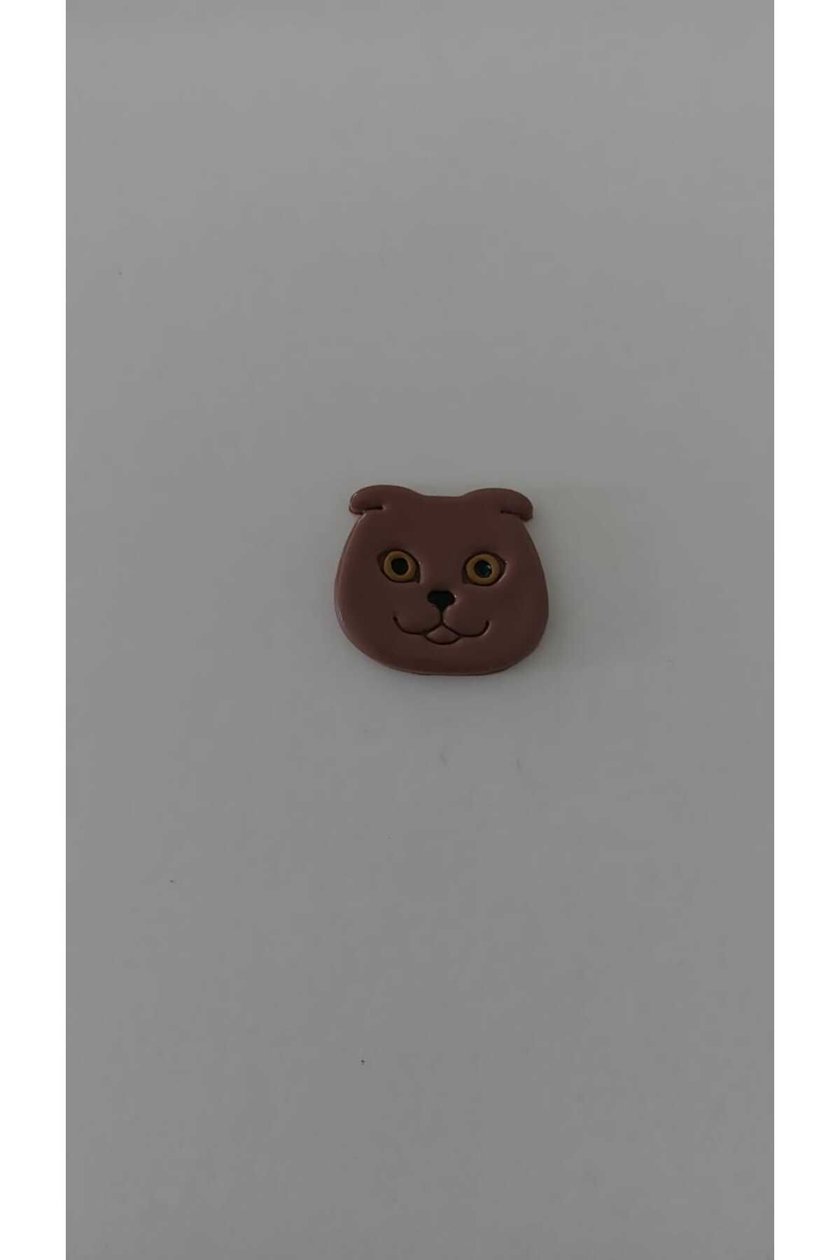 GiftlandCollection GiftLand El Yapımı Polimer Kil Kedi Magnet