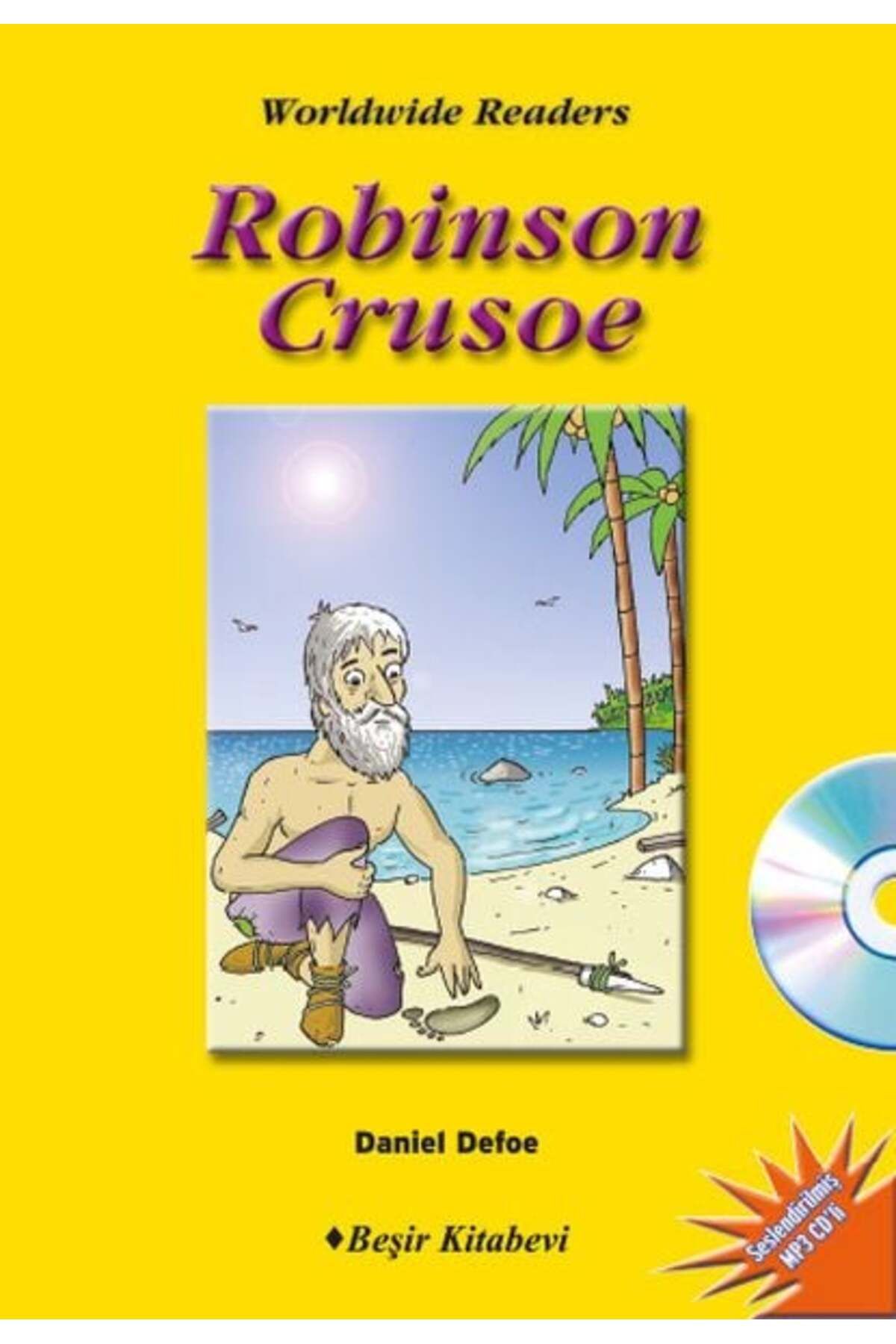 Beşir Kitabevi Robinson Crusoe Level 6 CDli
