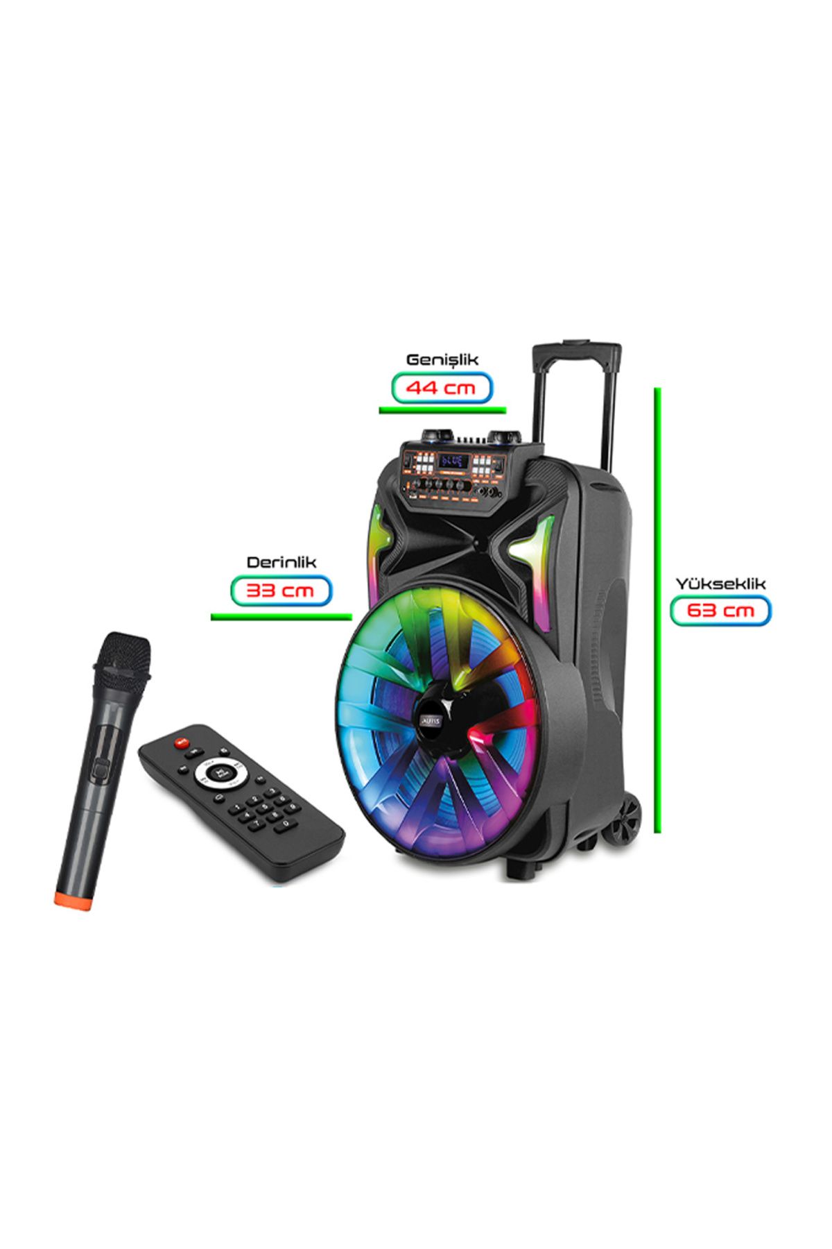 Auris Mega Boom 8000 Watt – Teknik Mükemmellik ve Eğlencenin Buluşması!