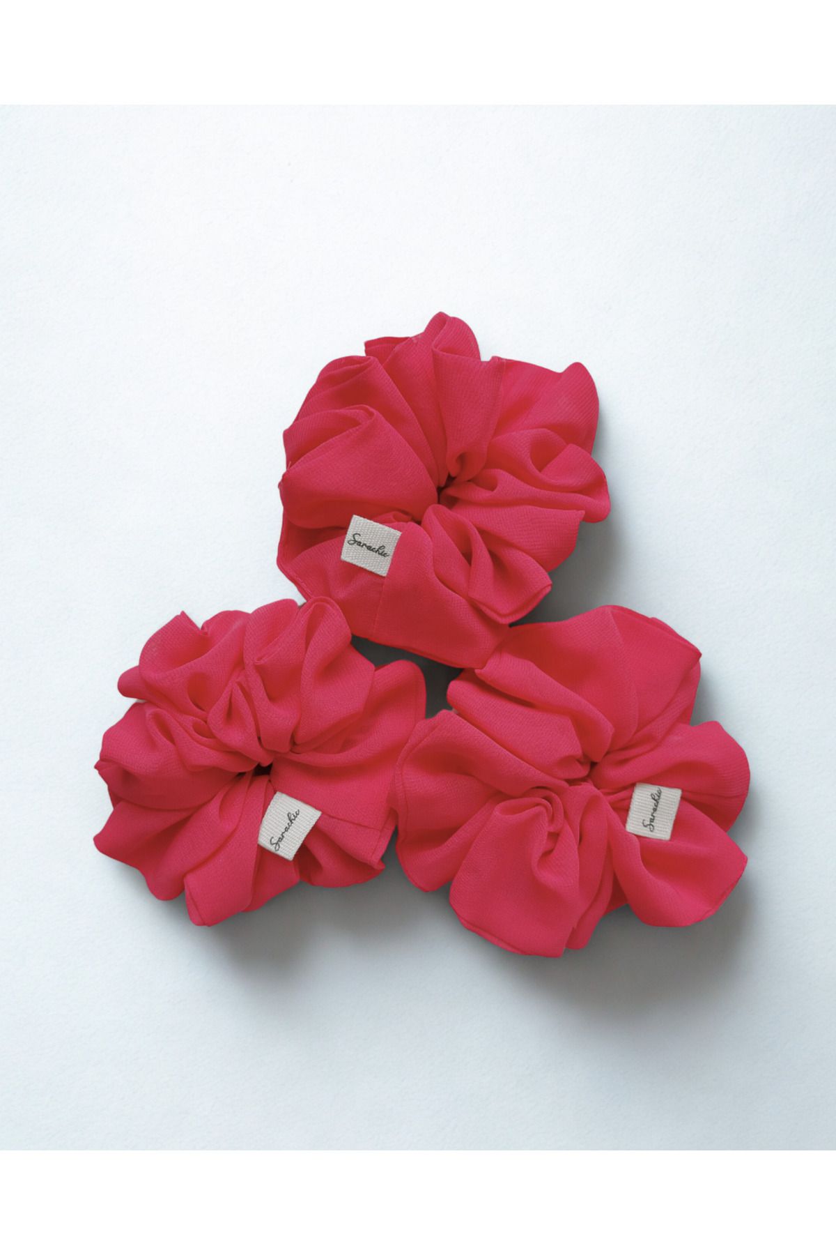 SARACHIC Fuşya Scrunchie