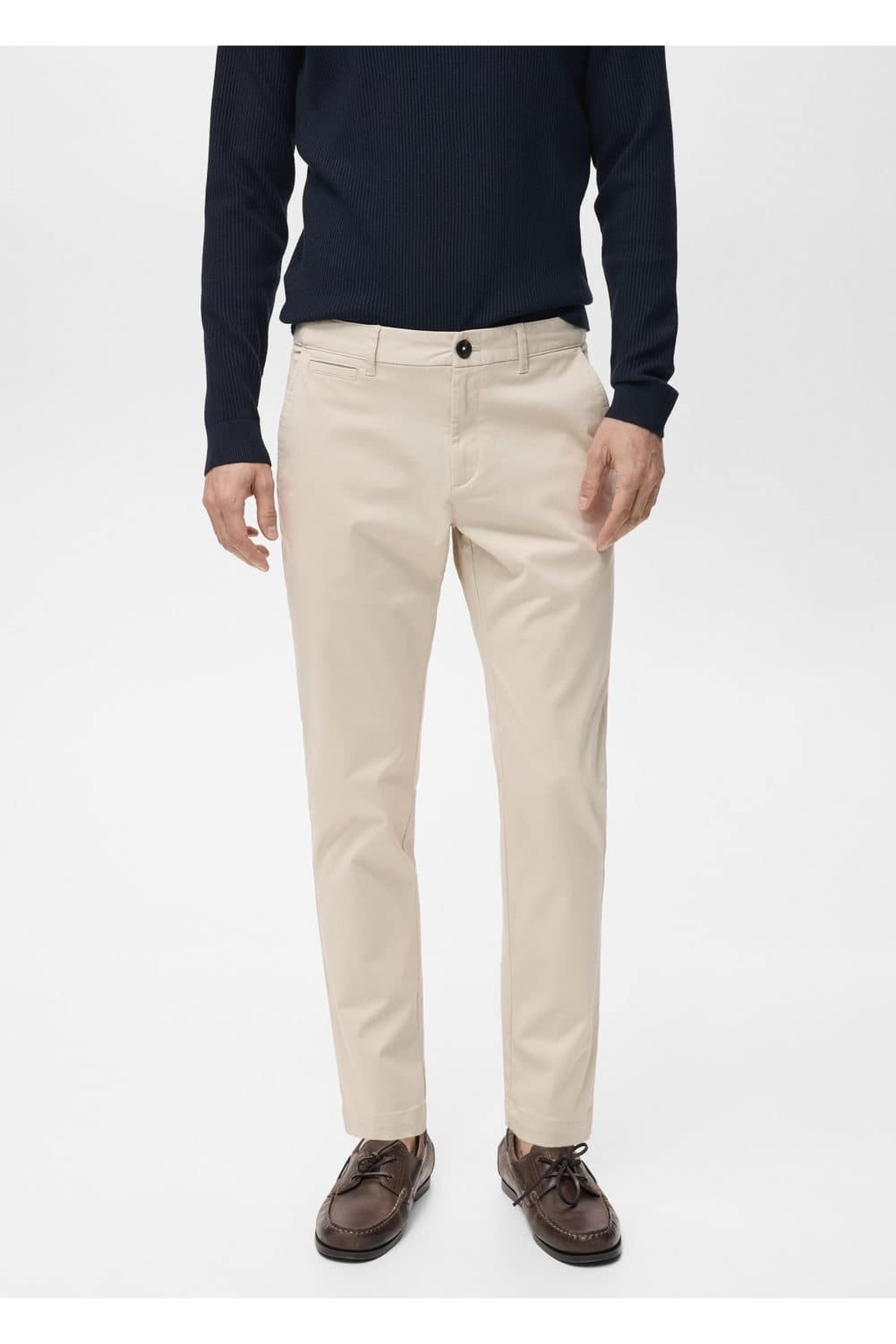 Prato Chino tapered cropped pantolon