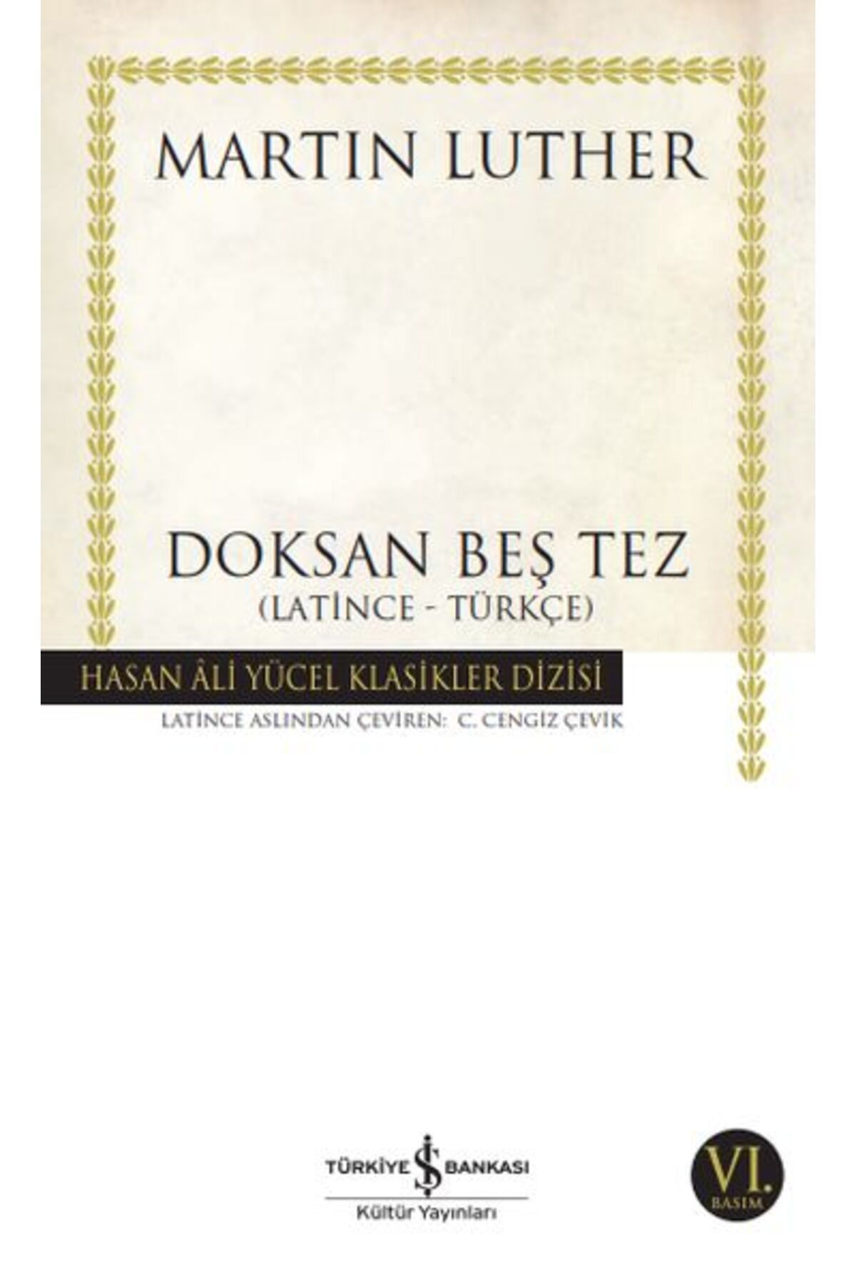 Destek Yayınları Doksan Beş Tez Hasan Ali Yücel Klasikleri