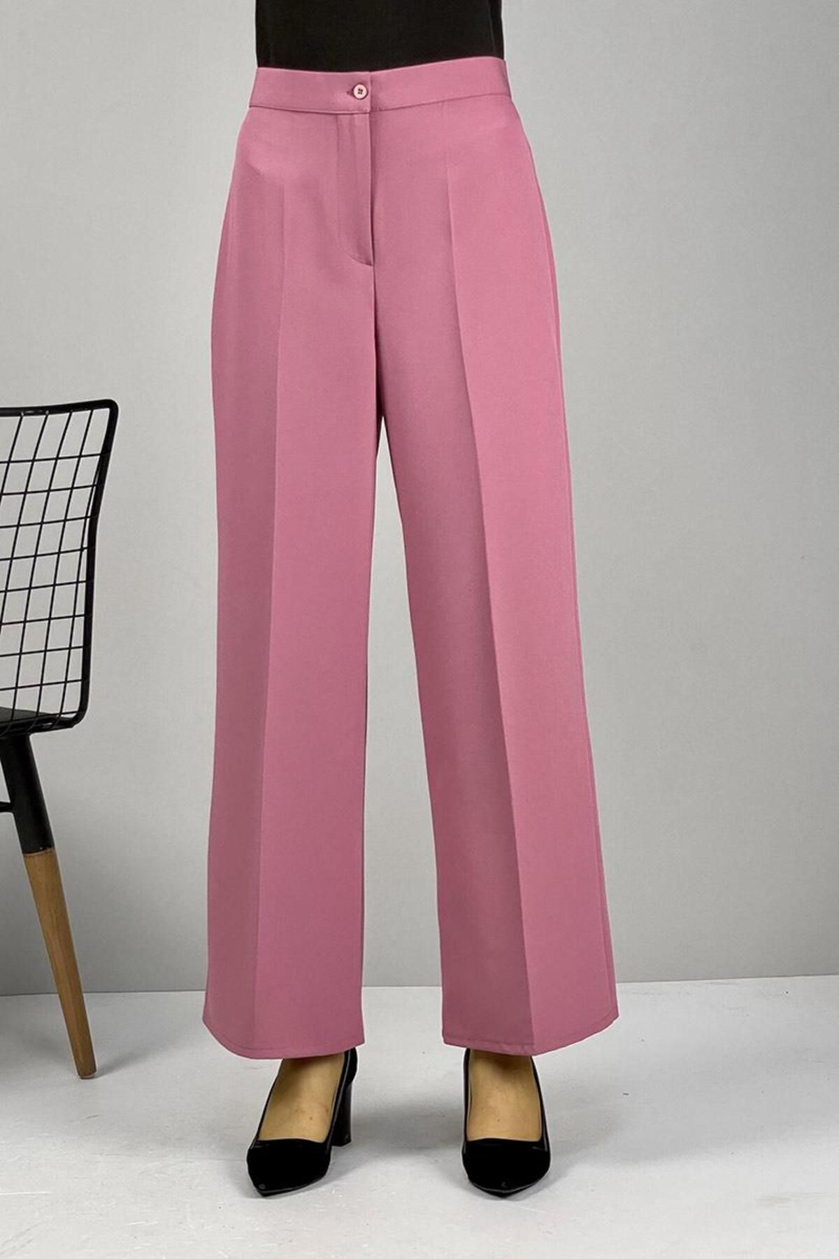 LLOHA Moda Çizgi Pantolon