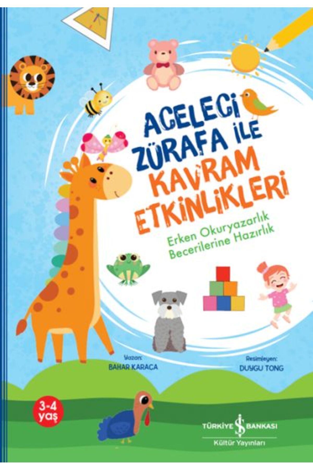 Destek Yayınları Aceleci Zürafa İle Kavram EtkinlikleriErken Okuryazarlık Becerilerine Hazırlık
